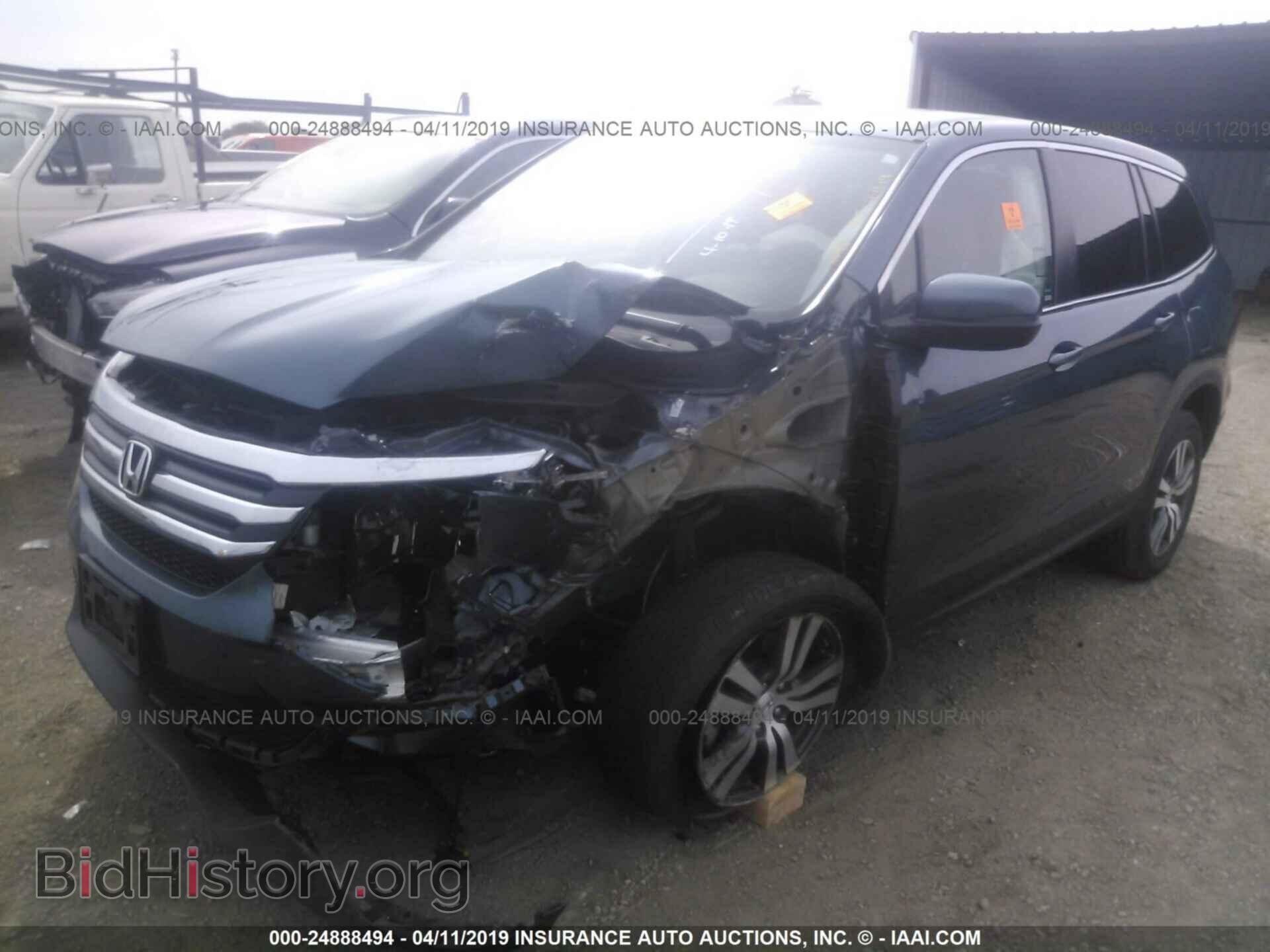 2017 HONDA PILOT - VIN: 5FNYF5H55HB028033 - Фото 2