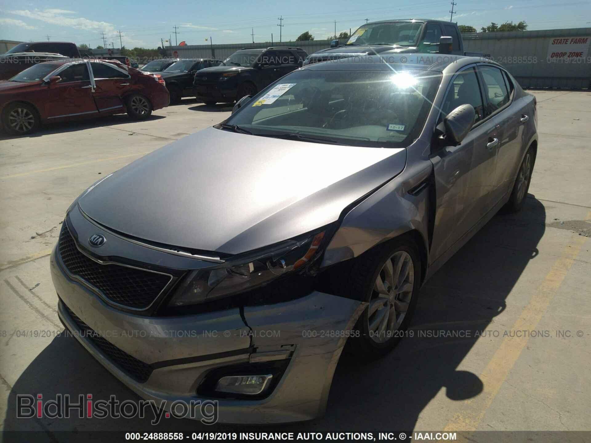 2014 KIA OPTIMA - VIN: 5XXGN4A72EG312832 - Фото 2