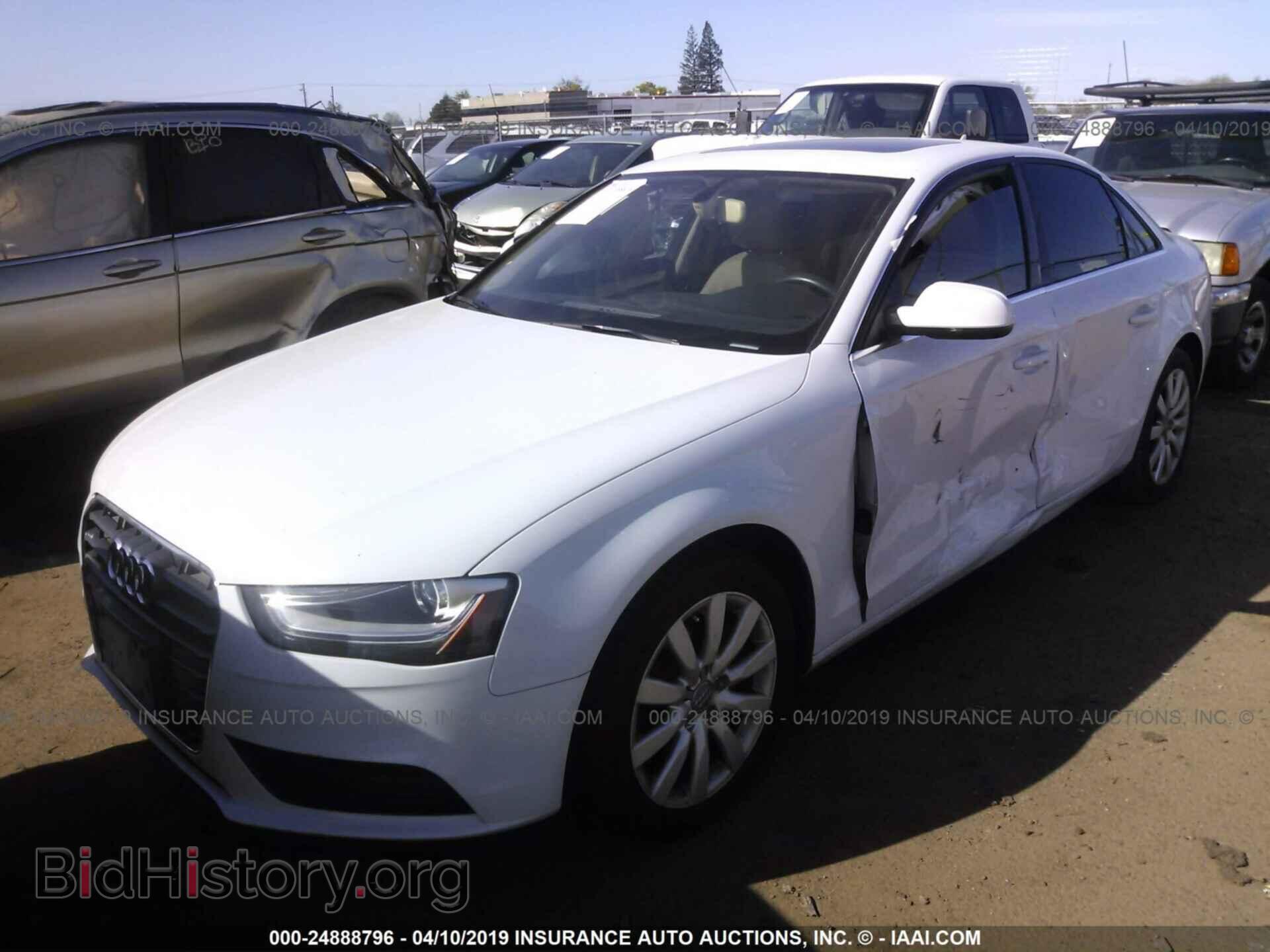 2013 AUDI A4 - VIN: WAUAFAFL7DN010301 - Photo 2