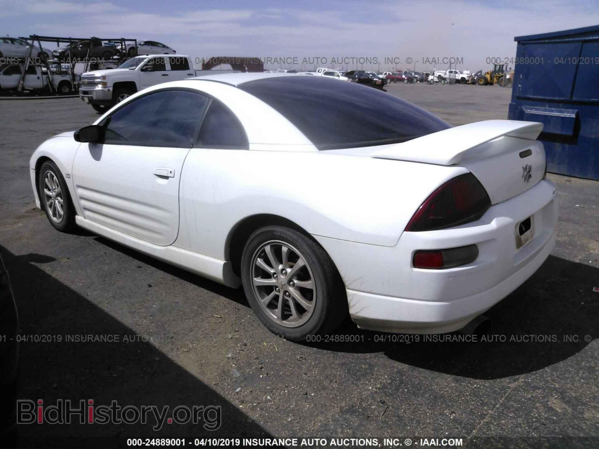 2000 MITSUBISHI ECLIPSE - VIN: 4A3AC84L1YE102918 - Фото 3