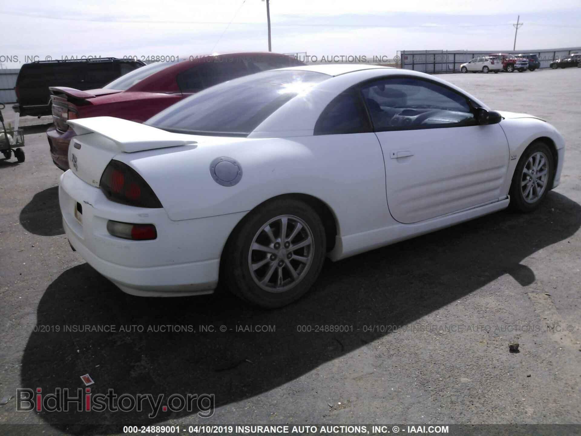 2000 MITSUBISHI ECLIPSE - VIN: 4A3AC84L1YE102918 - Фото 4