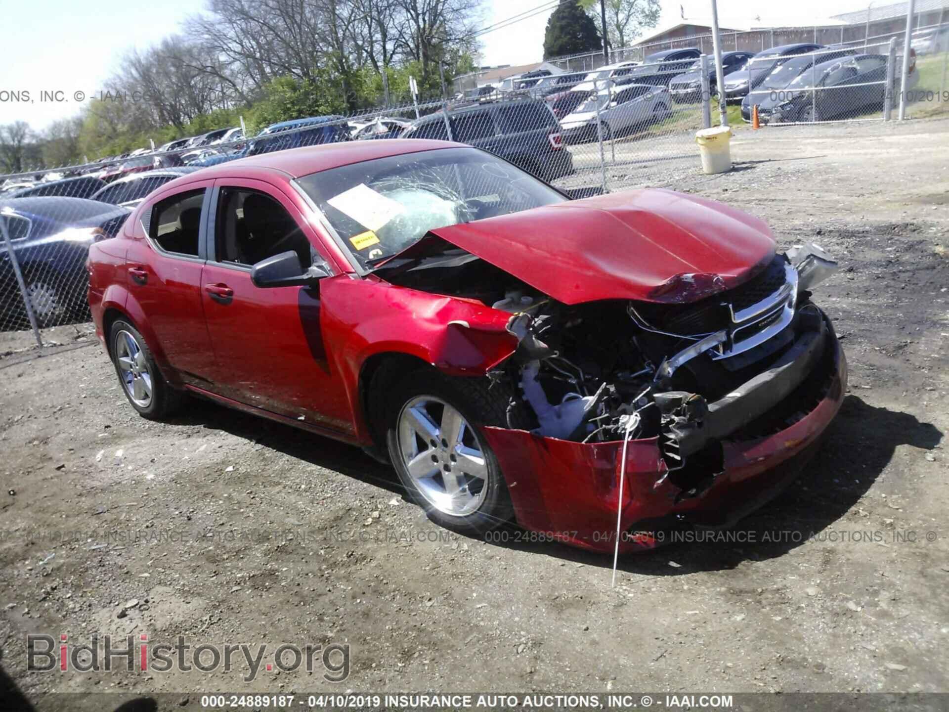 Photo 1C3CDZAB8DN596347 - DODGE AVENGER 2013