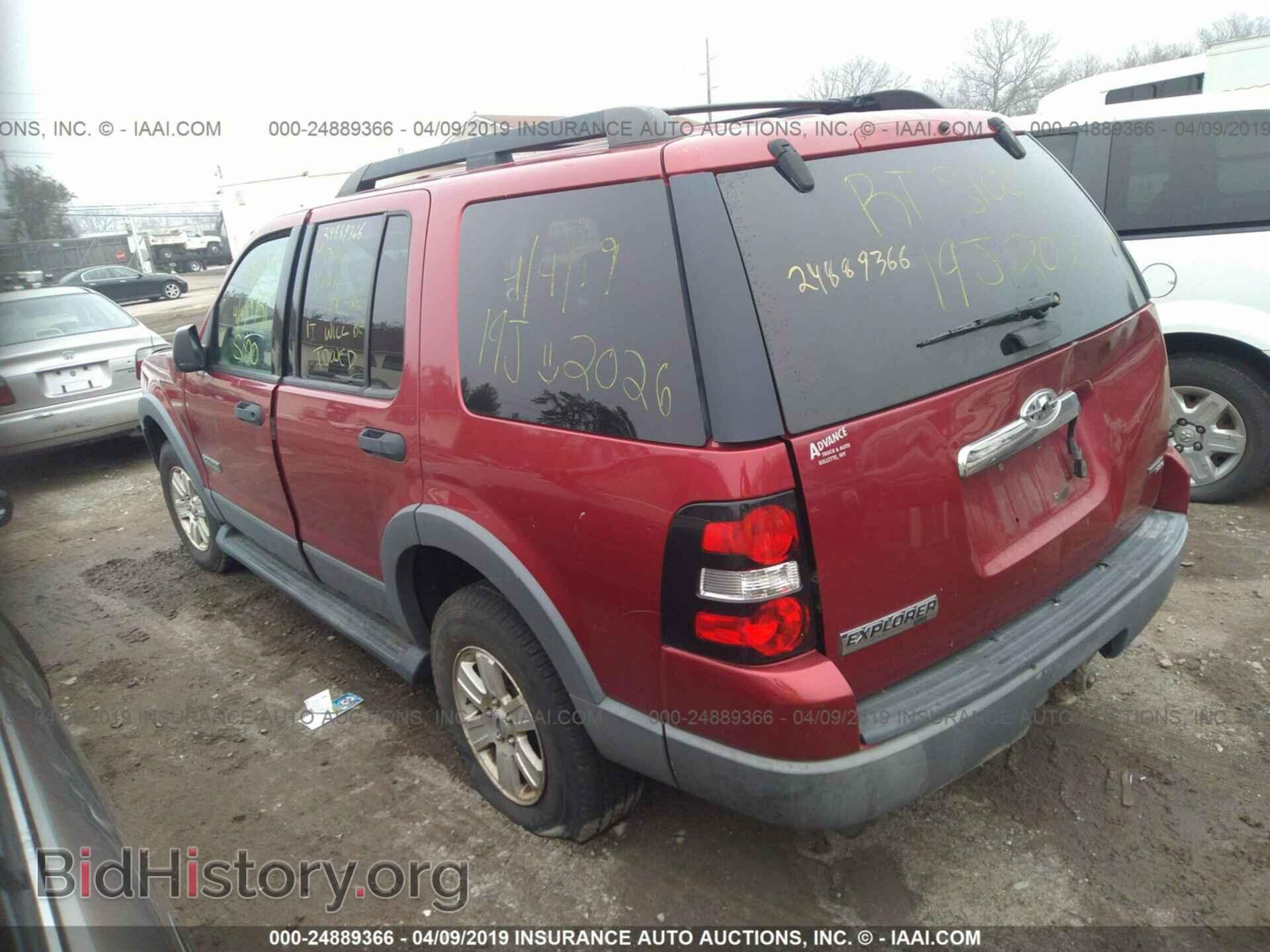 2006 FORD EXPLORER - VIN: 1FMEU73E16UB73176 - Фото 3