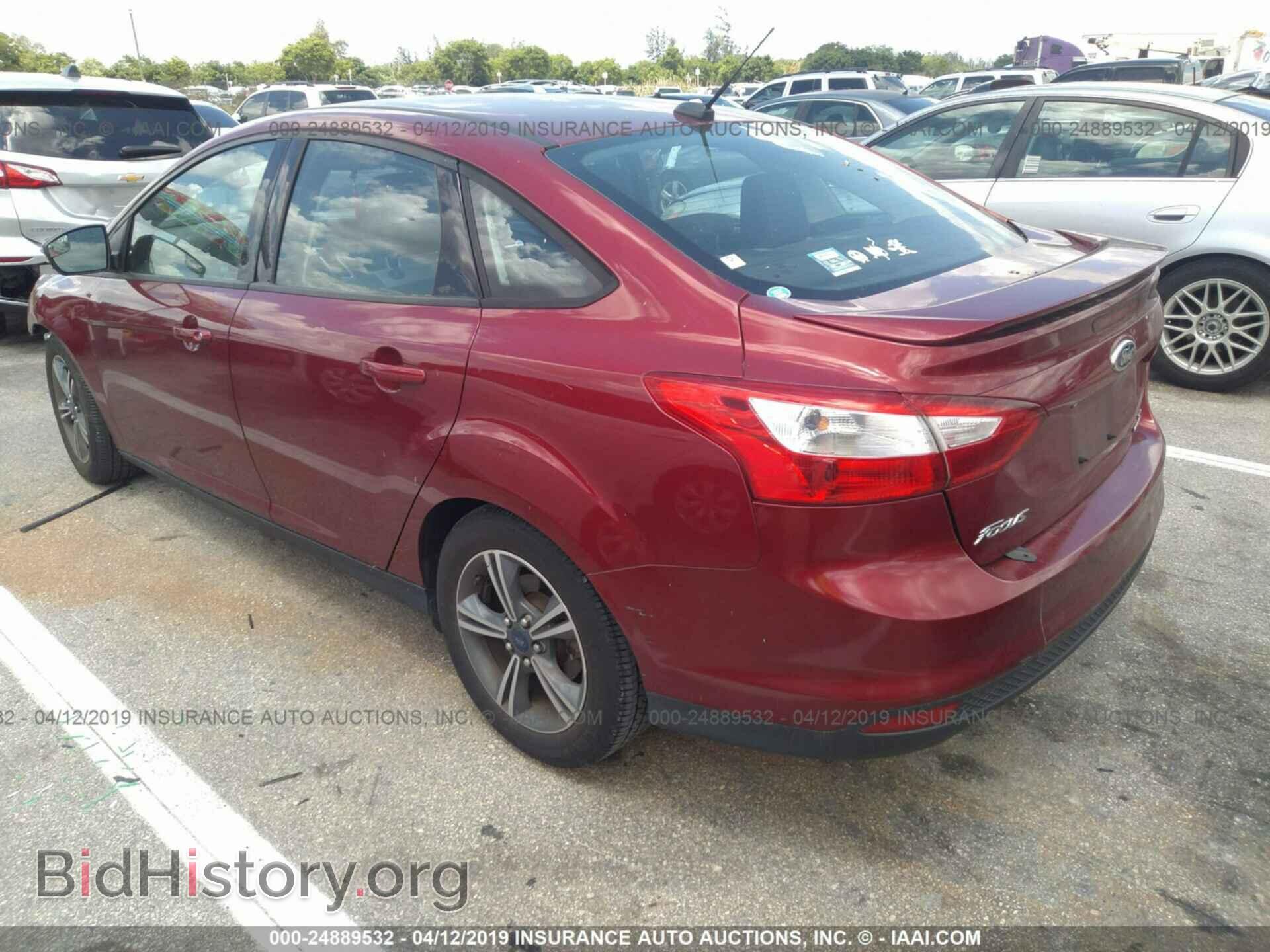 2014 FORD FOCUS - VIN: 1FADP3F22EL244137 - Фото 3