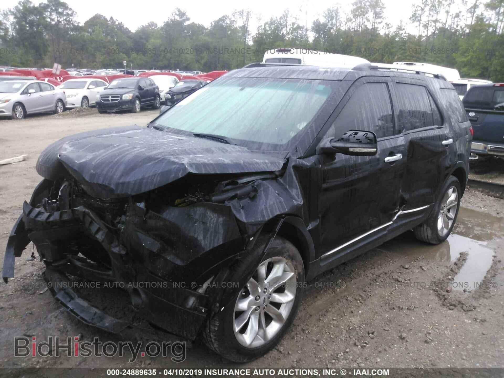 2012 FORD EXPLORER - VIN: 1FMHK7D84CGA54611 - Фото 2