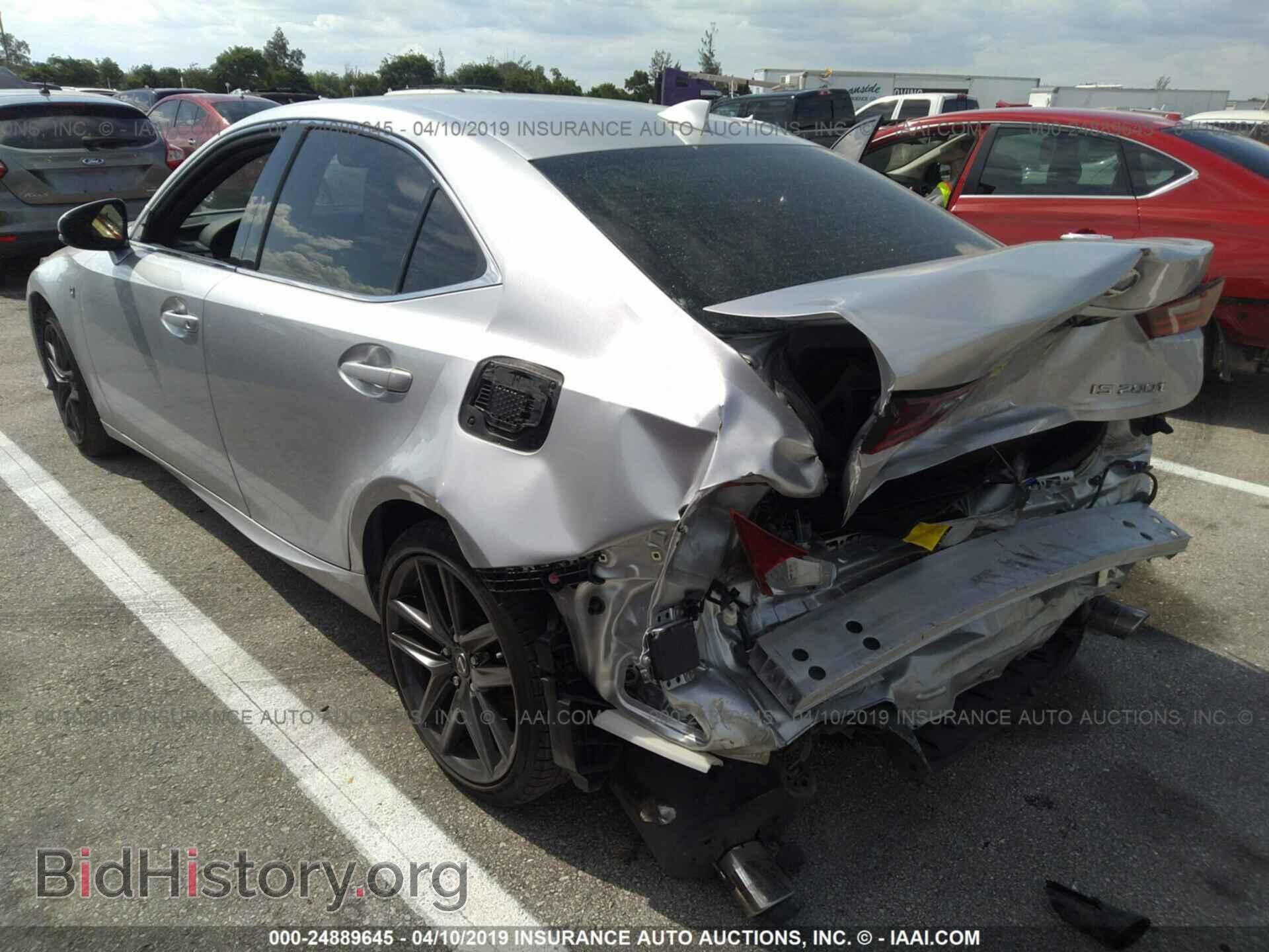 2016 LEXUS IS - VIN: JTHBA1D25G5021073 - Фото 3