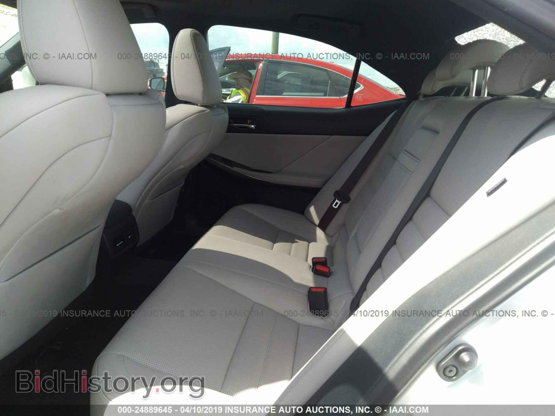 2016 LEXUS IS - VIN: JTHBA1D25G5021073 - Фото 8