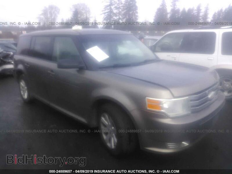 2012 Ford FLEX SE (VIN 2FMGK5BC0CBD21497) — photo 1 of 10, IAAI, damage: rear