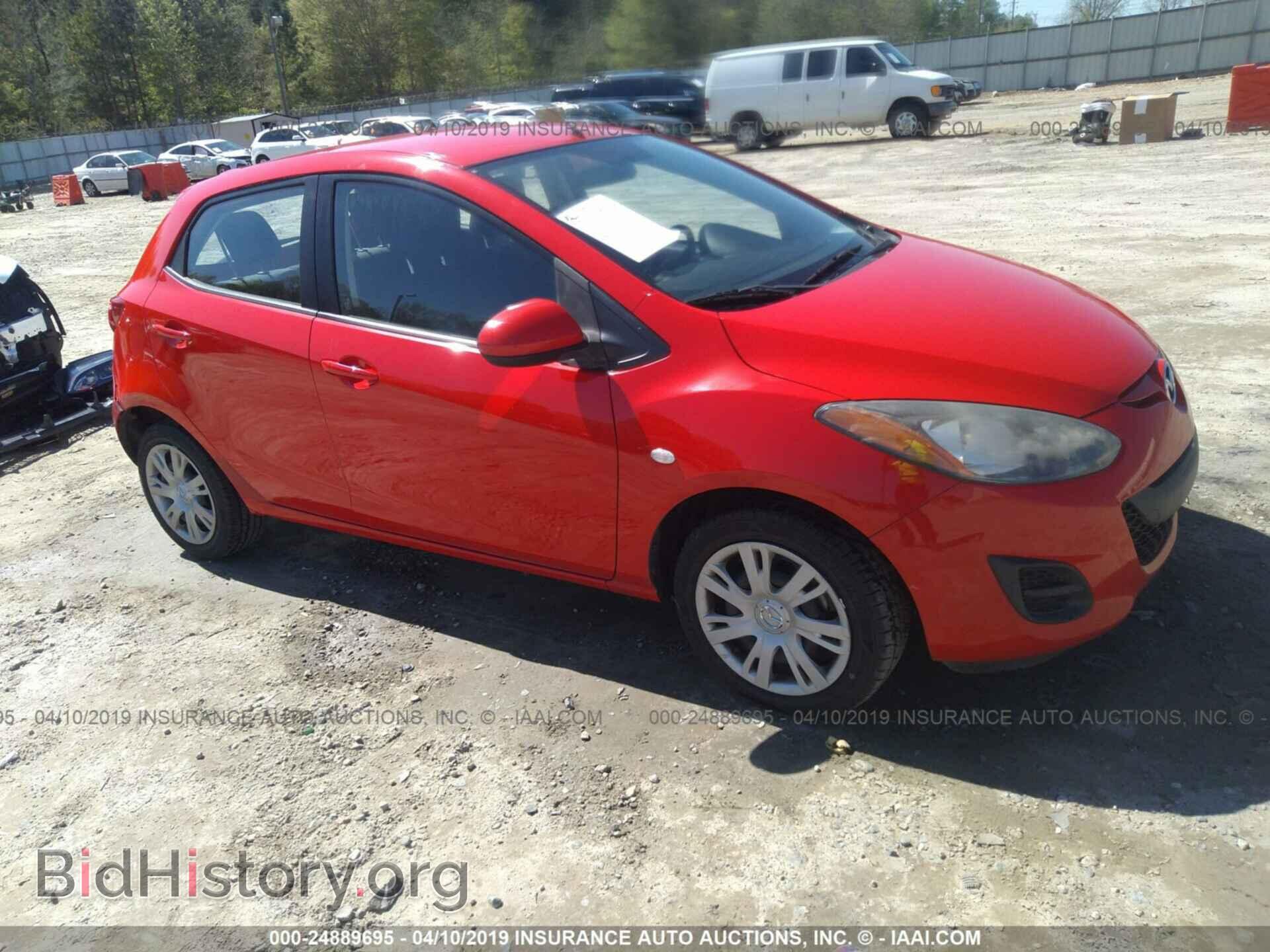 Photo JM1DE1KY4C0141010 - MAZDA MAZDA2 2012