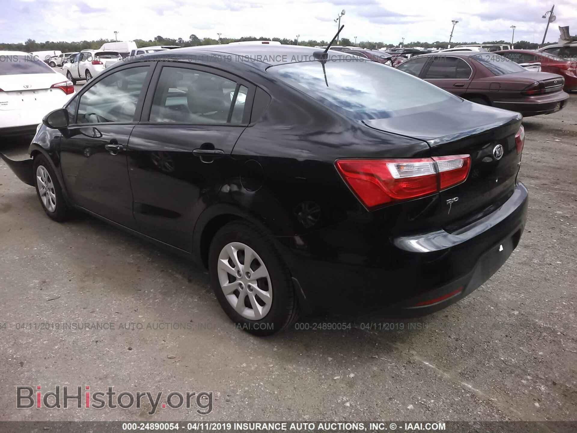 2015 KIA RIO - VIN: KNADM4A32F6442321 - Фото 3
