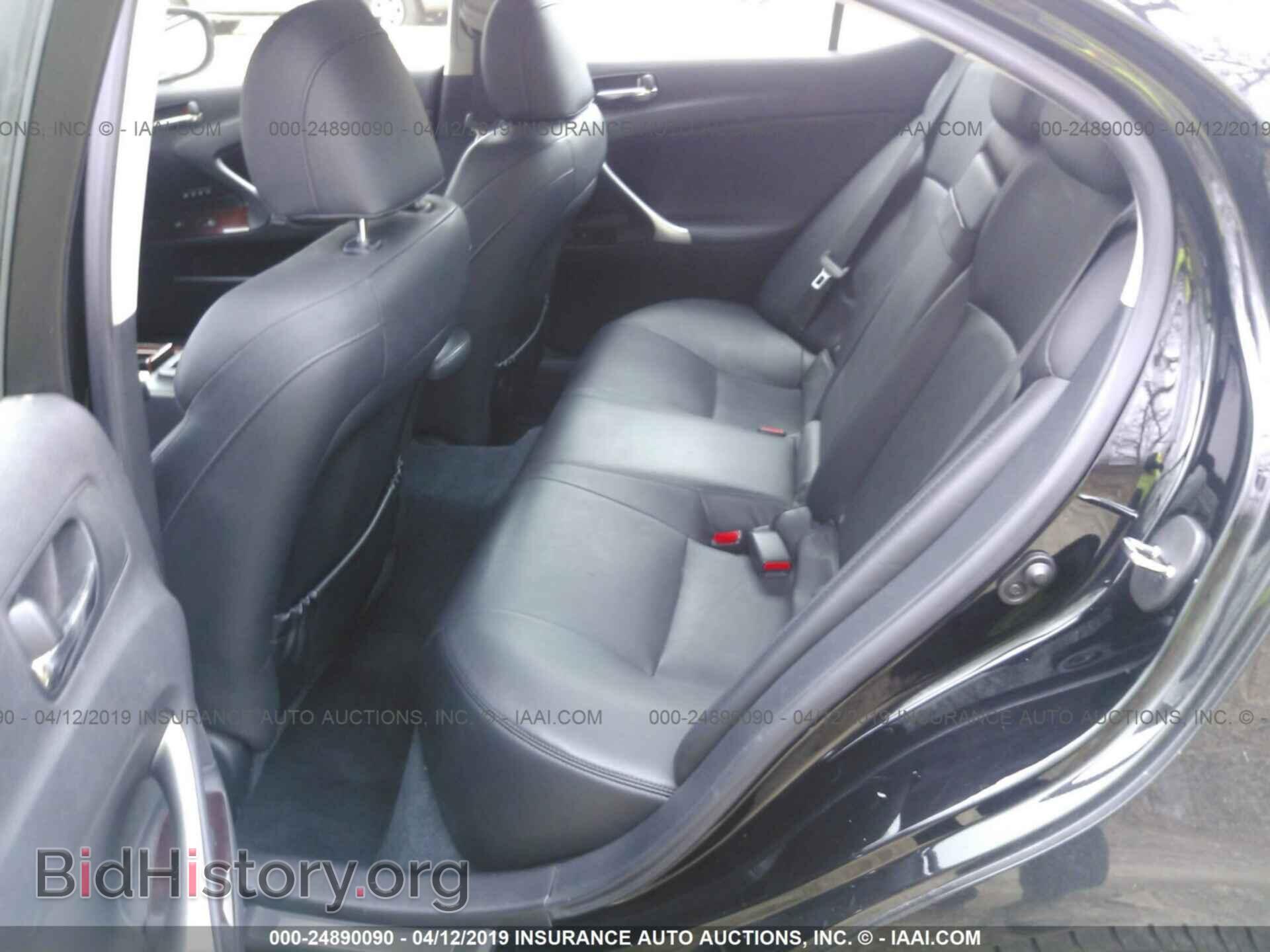 2008 LEXUS IS - VIN: JTHCK262685018298 - Фото 8