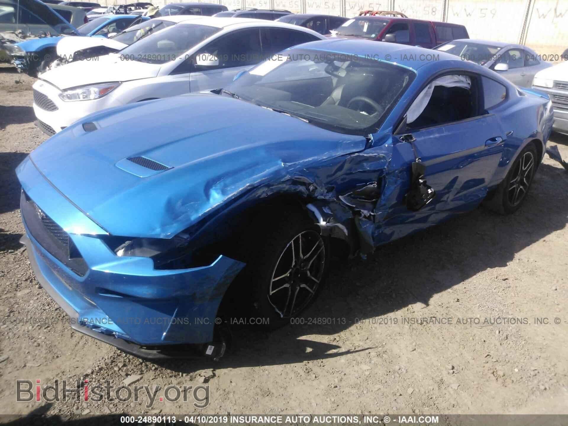 2019 FORD MUSTANG - VIN: 1FA6P8CF0K5125788 - Фото 2