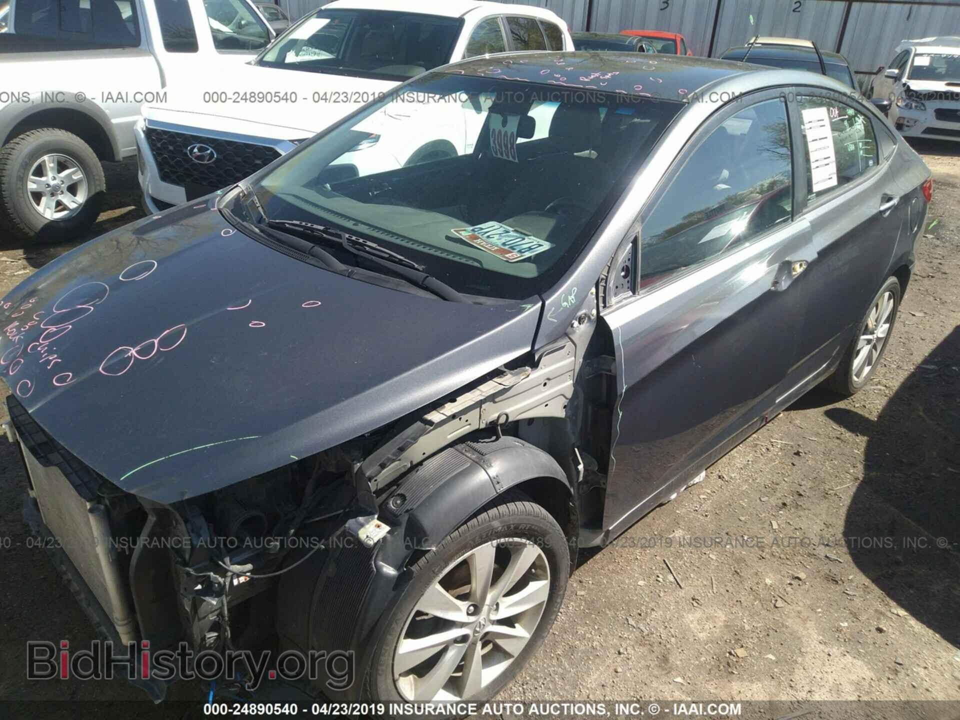 2012 HYUNDAI ACCENT - VIN: KMHCU4AE4CU049018 - Фото 2