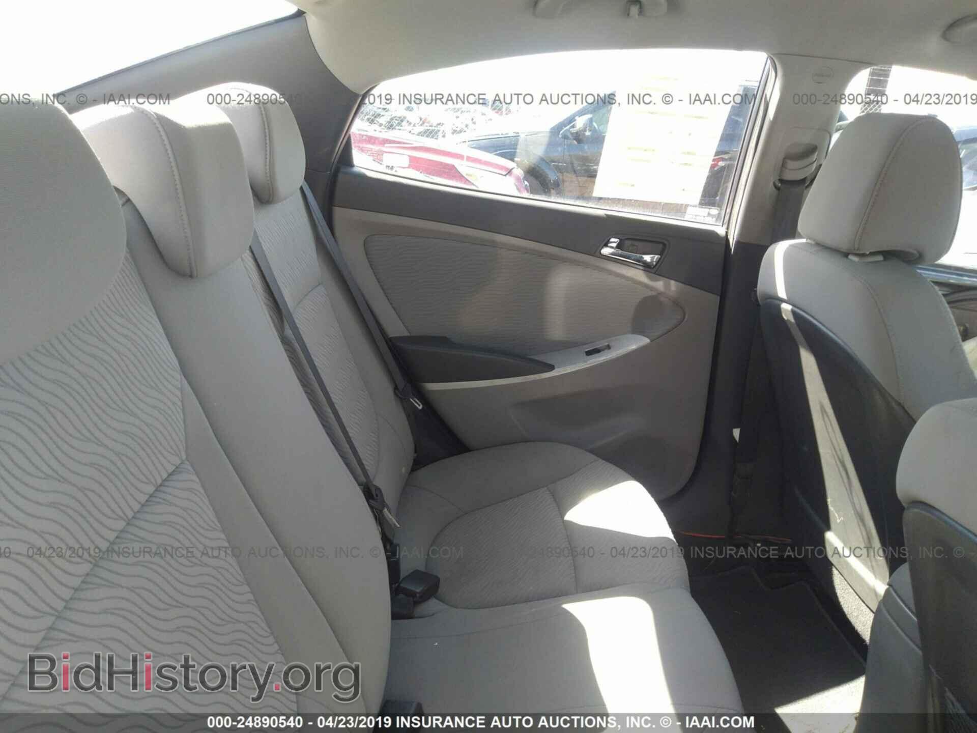 2012 HYUNDAI ACCENT - VIN: KMHCU4AE4CU049018 - Фото 8