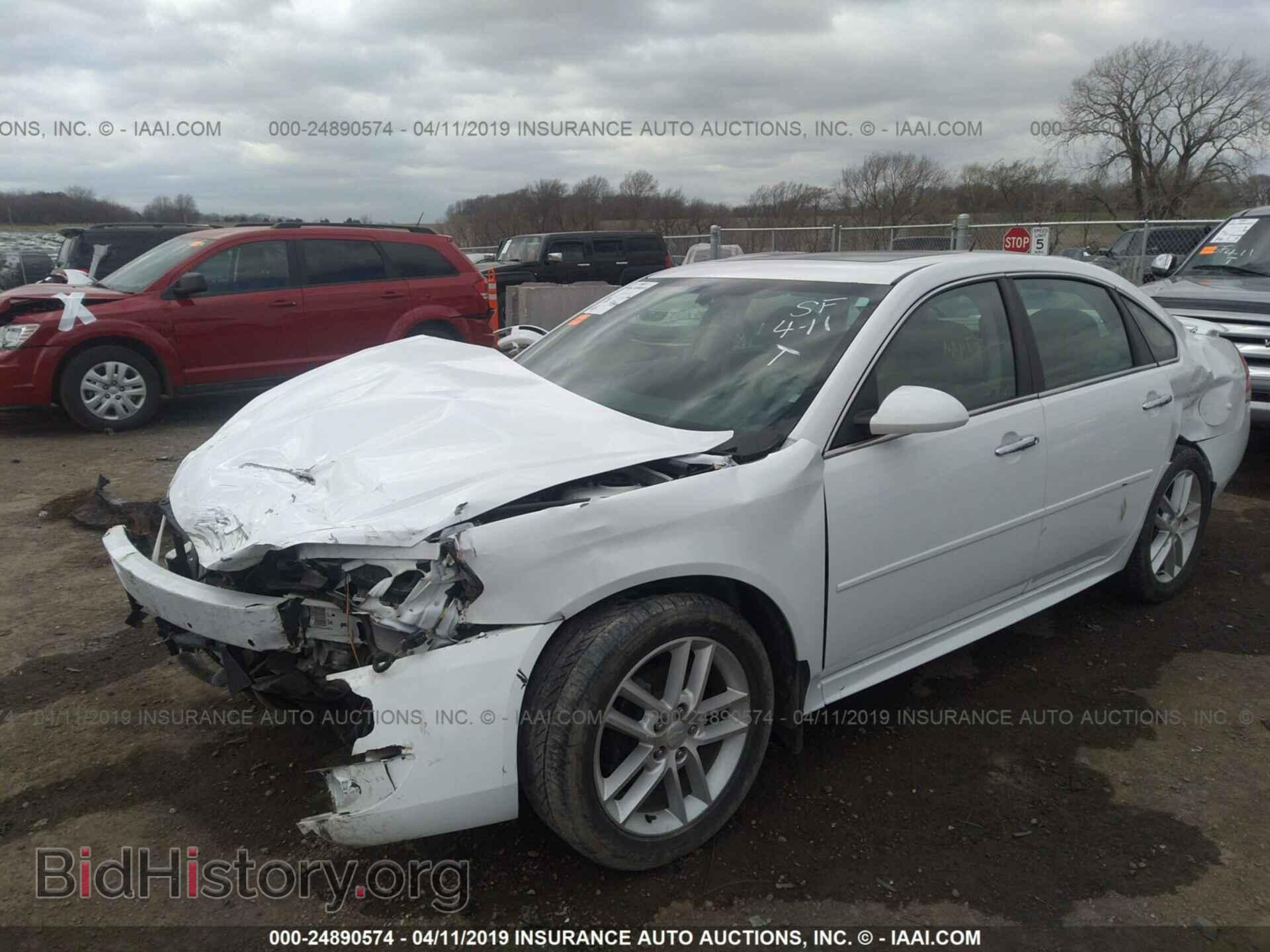 2012 CHEVROLET IMPALA - VIN: 2G1WC5E39C1276809 - Фото 2