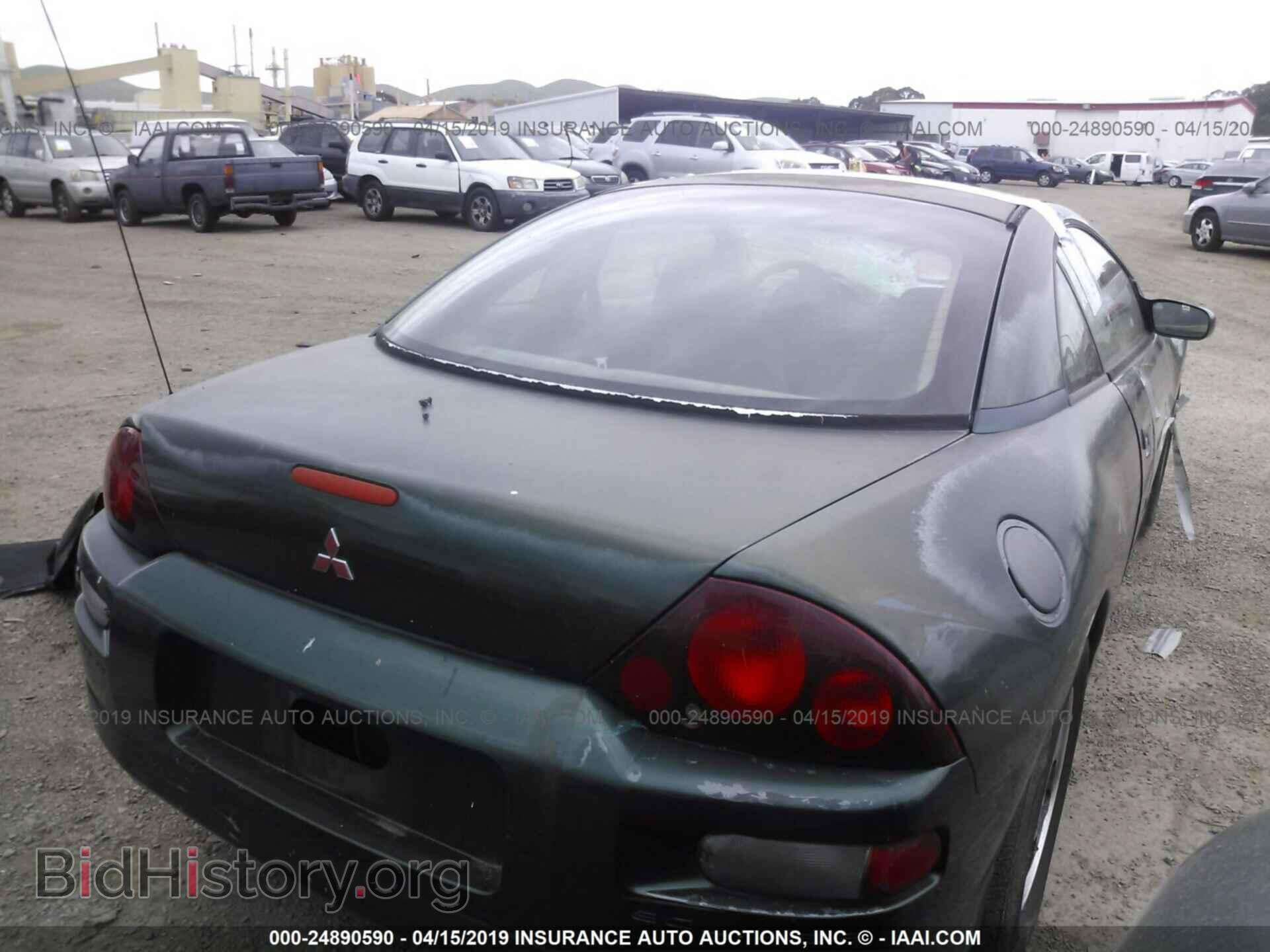 2001 MITSUBISHI ECLIPSE - VIN: 4A3AC34G91E117100 - Фото 4