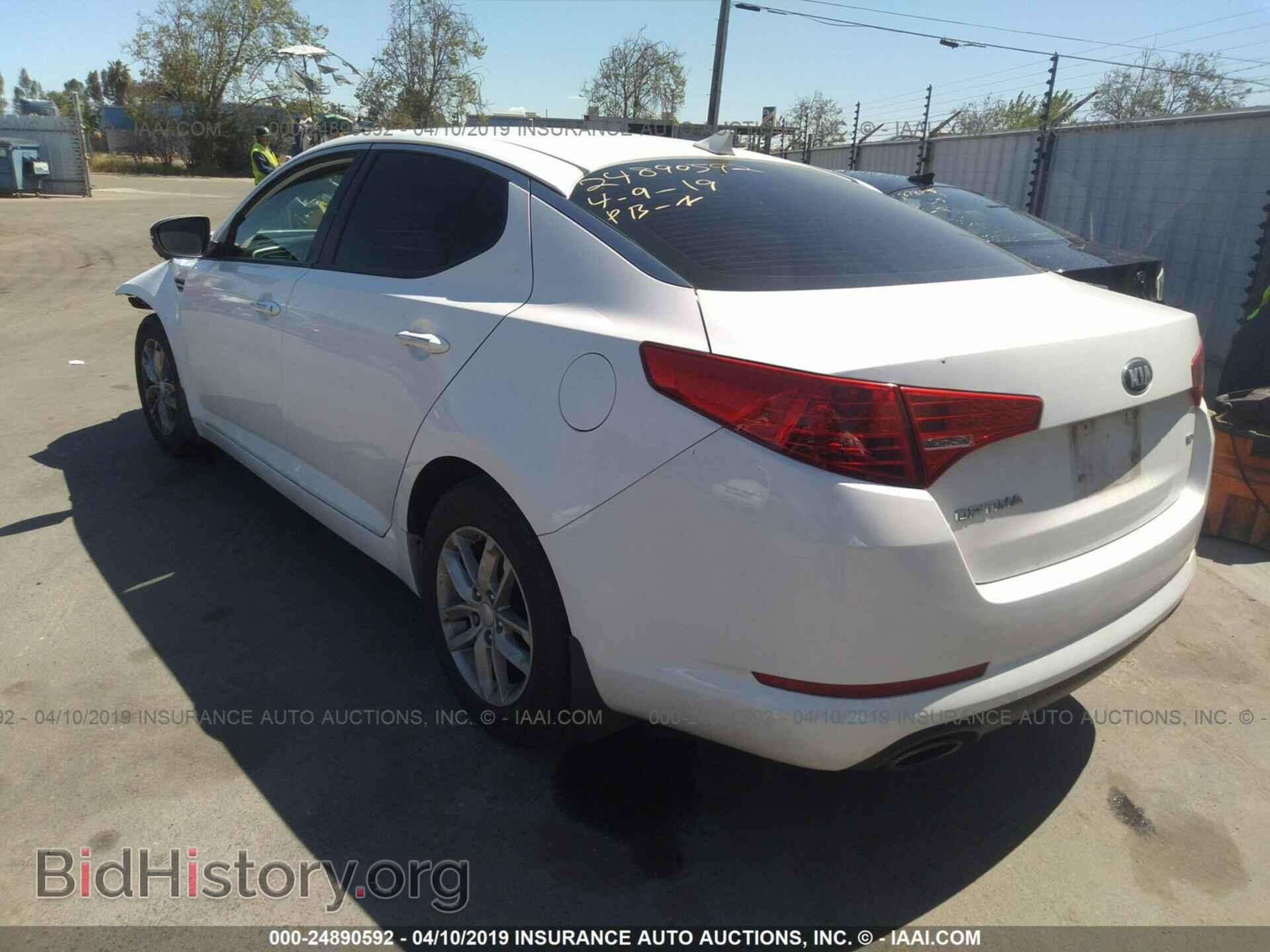 2013 KIA OPTIMA - VIN: 5XXGM4A79DG241596 - Фото 3