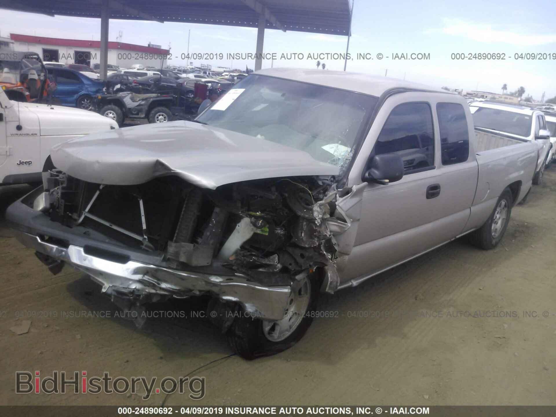2006 CHEVROLET SILVERADO - VIN: 1GCEC19X66Z251743 - Фото 2