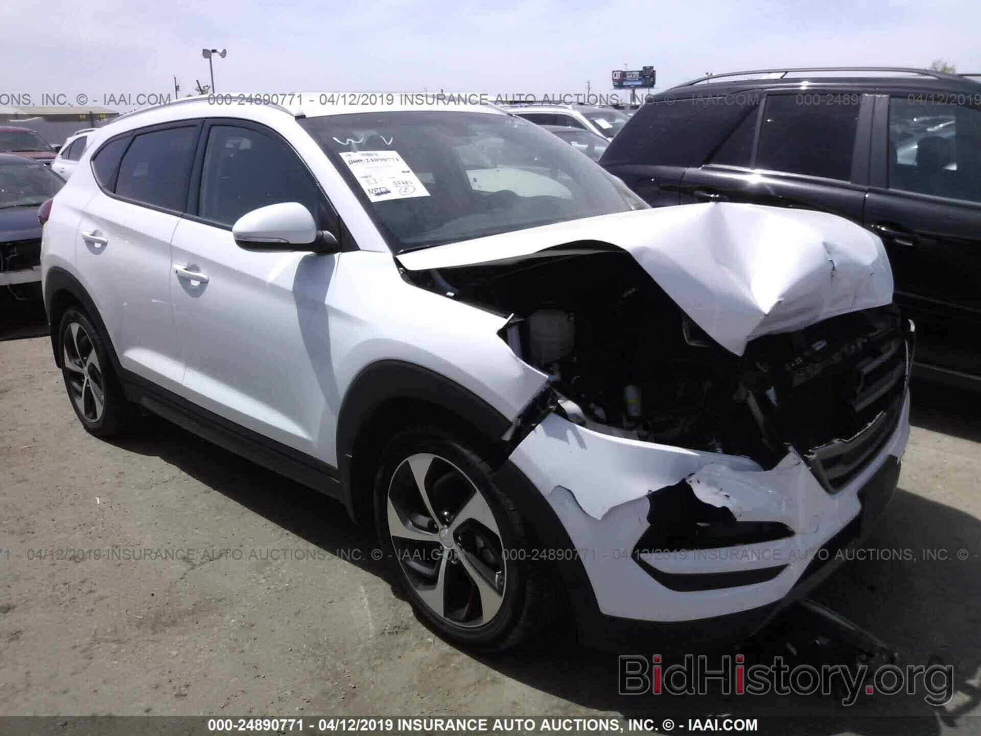 Photo KM8J33A25GU192365 - HYUNDAI TUCSON 2016