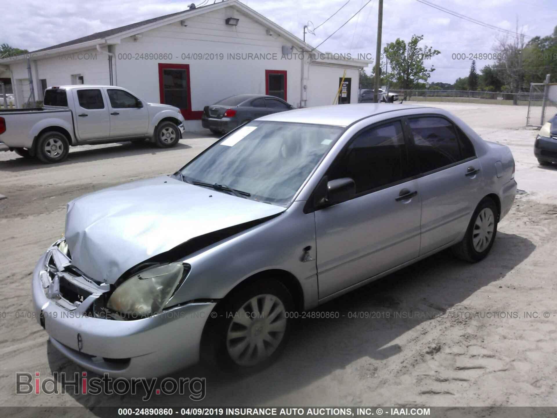 2007 MITSUBISHI LANCER - VIN: JA3AJ26E87U017422 - Фото 2