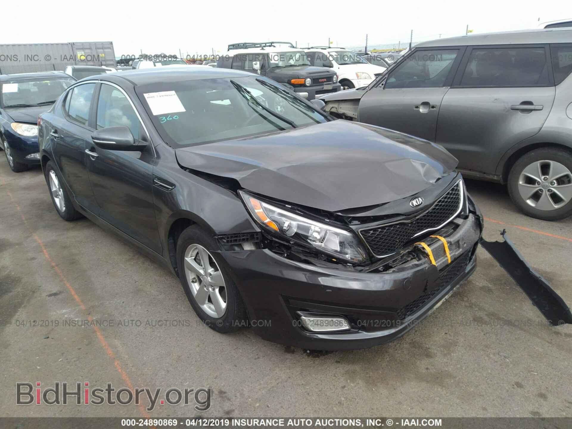 Photo KNAGM4A77F5619449 - KIA OPTIMA 2015