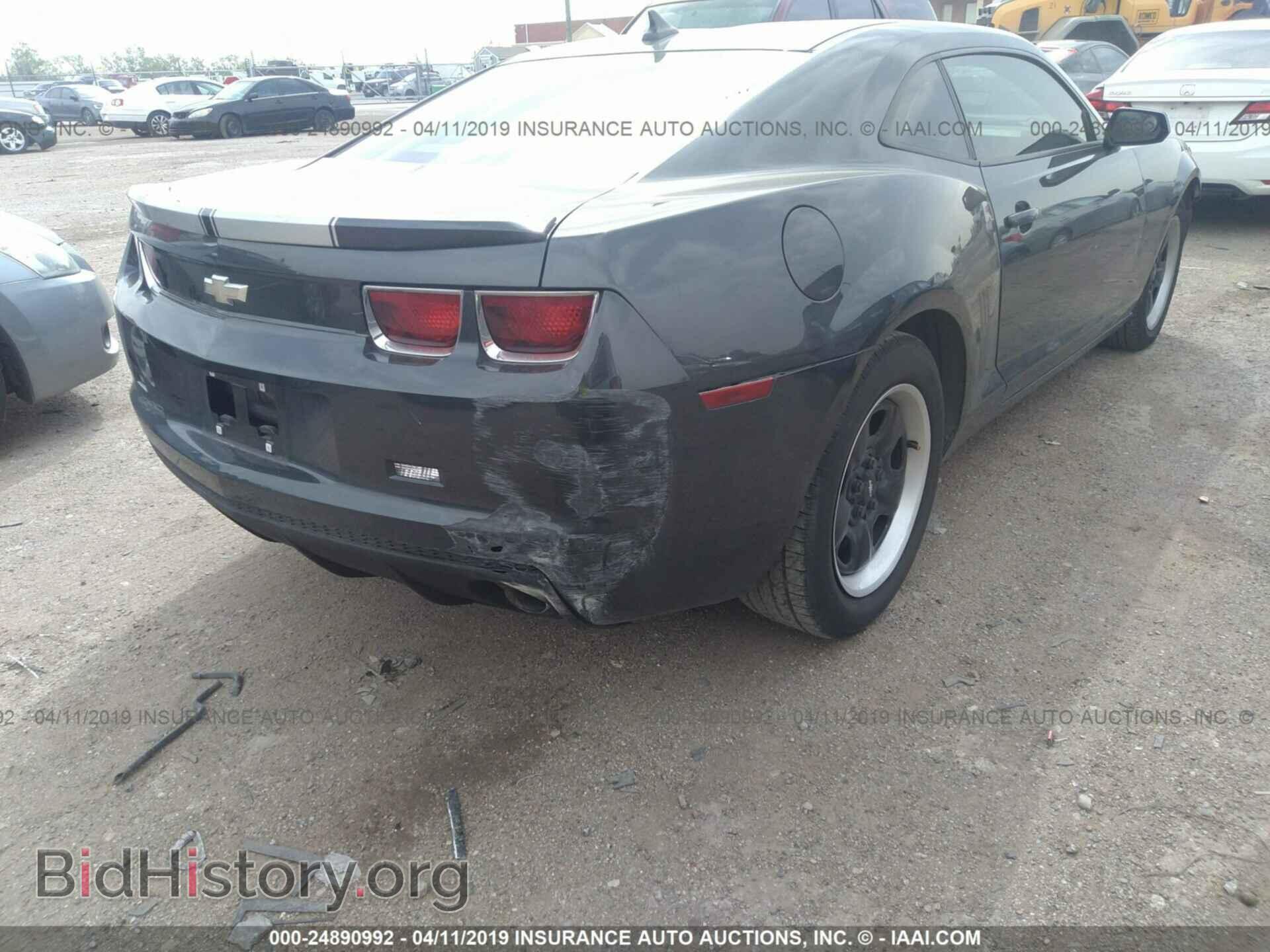 2012 CHEVROLET CAMARO - VIN: 2G1FA1E36C9159172 - Фото 4