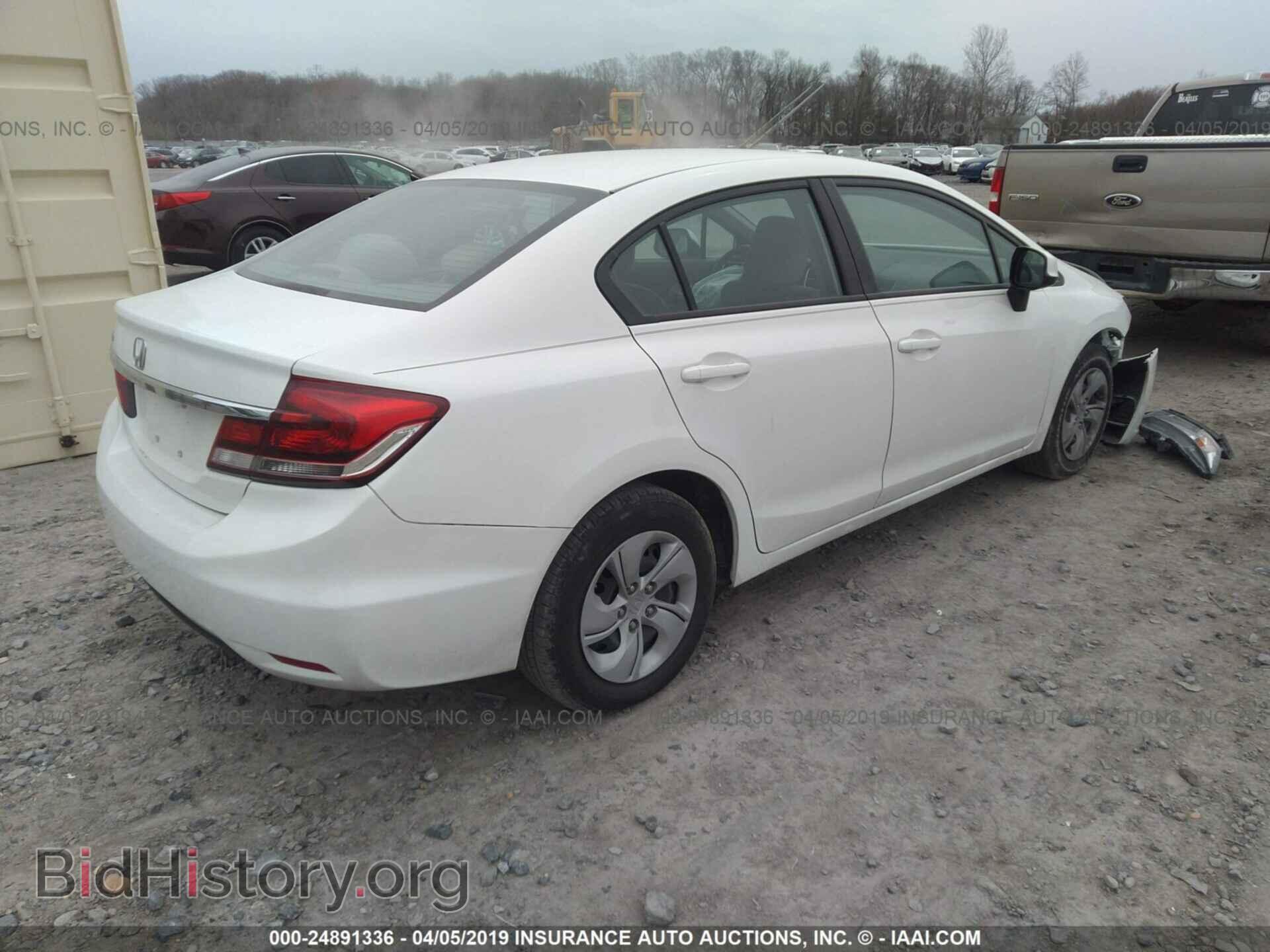 2013 HONDA CIVIC - VIN: 2HGFB2F53DH575652 - Фото 4