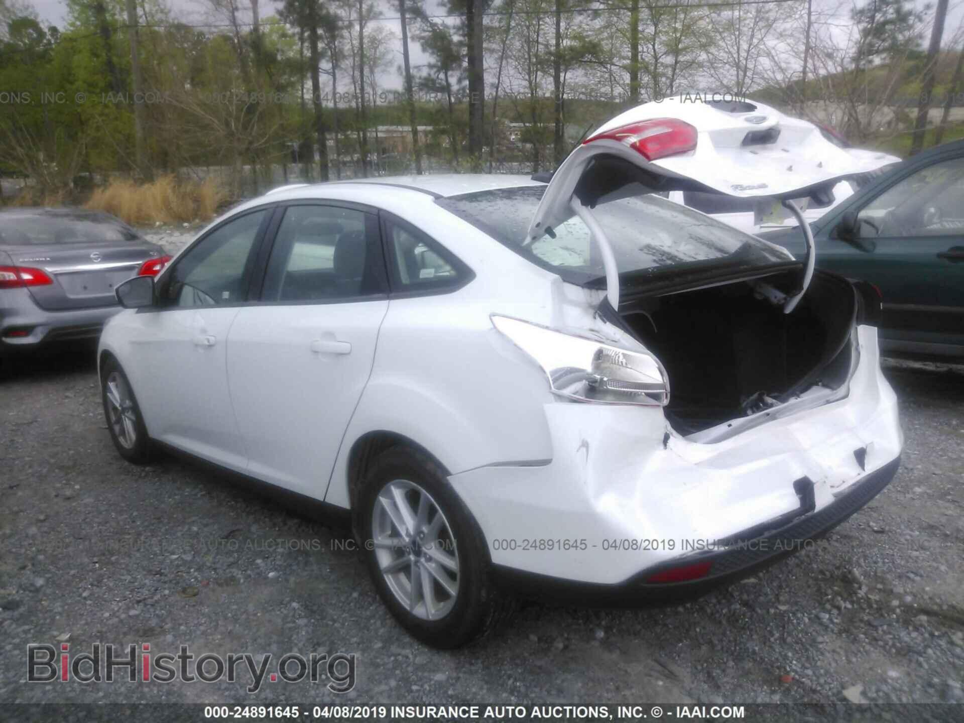 2018 FORD FOCUS - VIN: 1FADP3F22JL224643 - Фото 3