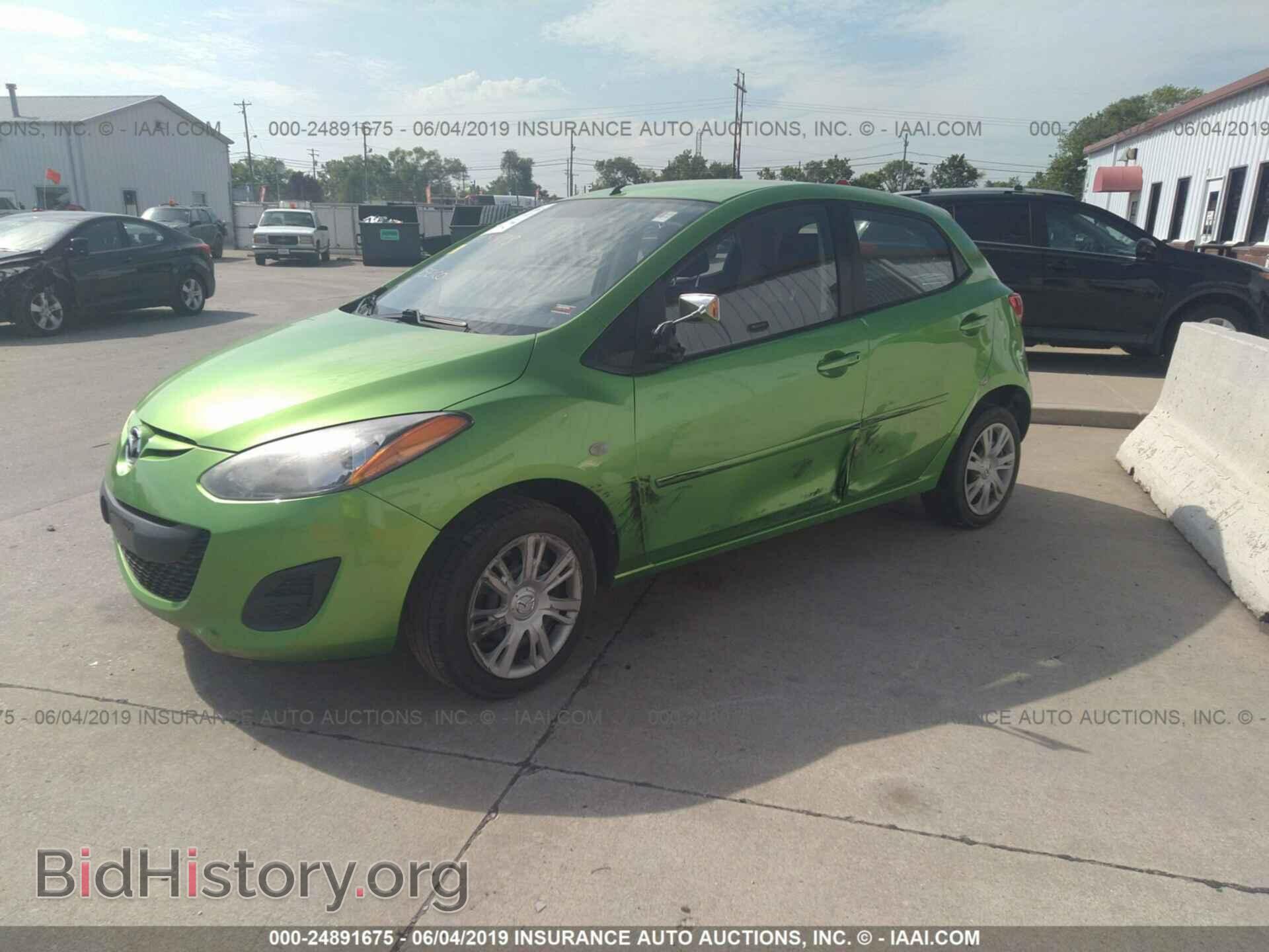 2012 MAZDA MAZDA2 - VIN: JM1DE1KY4C0147003 - Photo 2