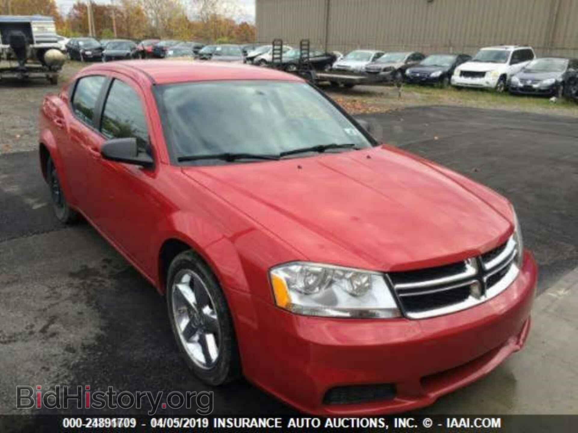 Photo 1C3CDZAB2DN611053 - DODGE AVENGER 2013