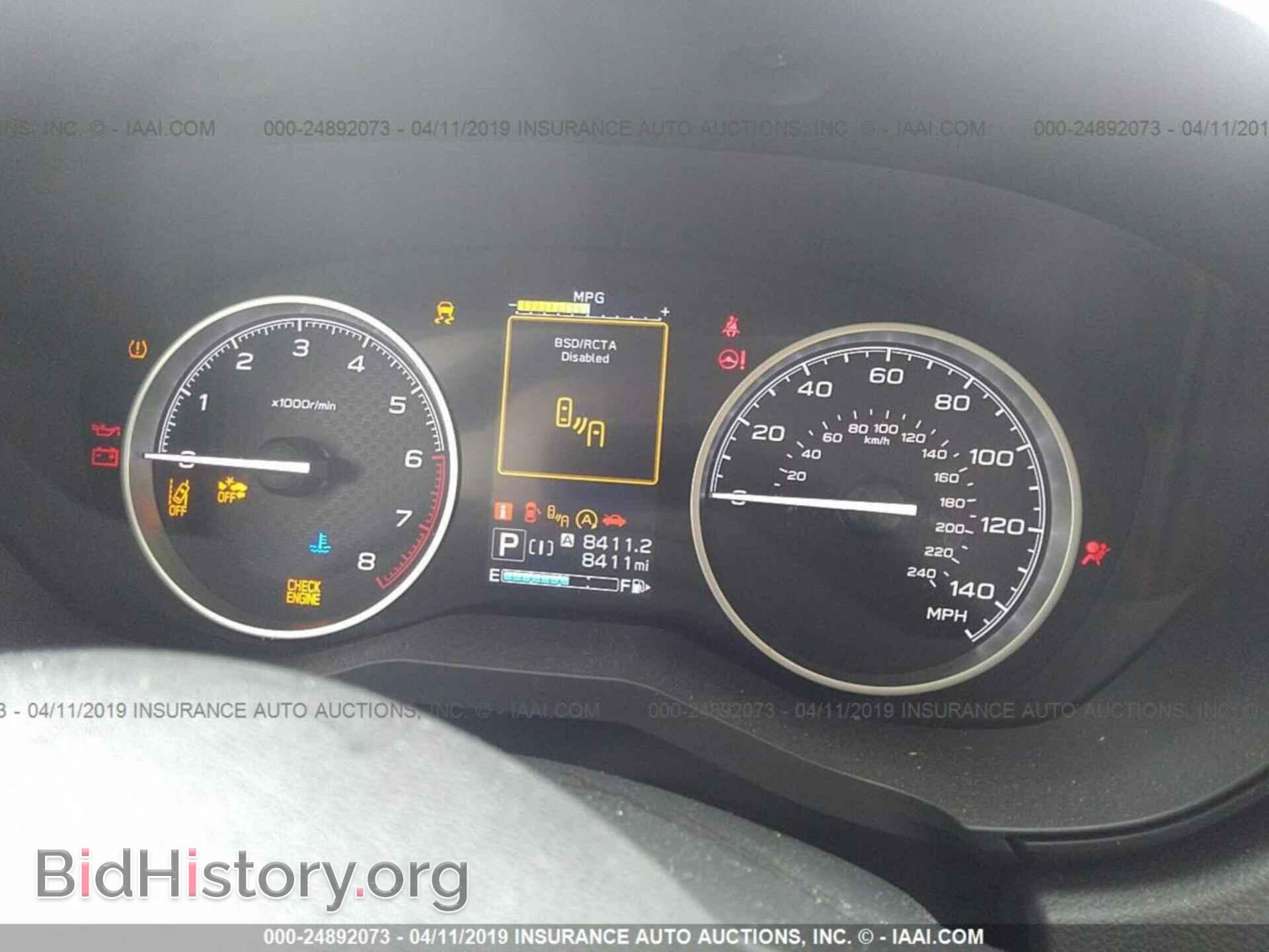 2019 SUBARU FORESTER - VIN: JF2SKAGCXKH426678 - Фото 7