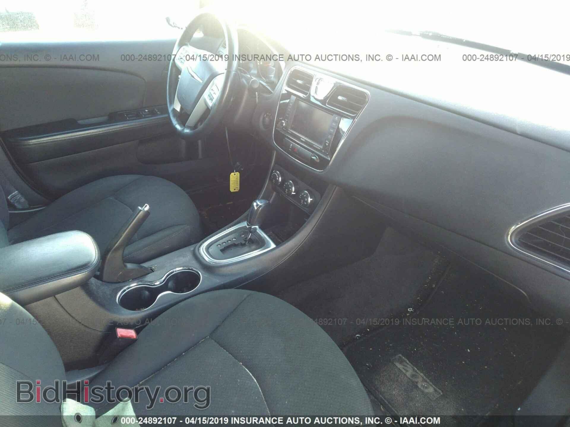 2012 CHRYSLER 200 - VIN: 1C3CCBBG2CN169524 - Фото 5
