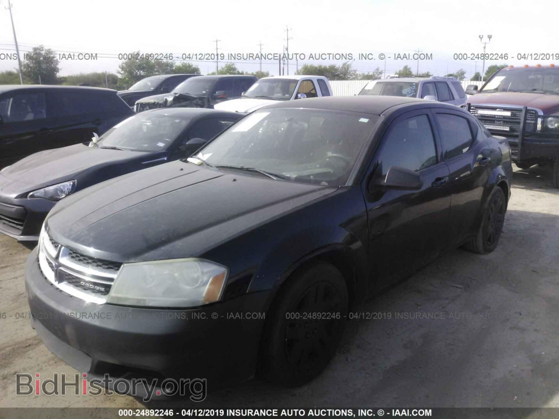 2012 Dodge Avenger - VIN: 1C3CDZAB7CN157722 - Фото 2