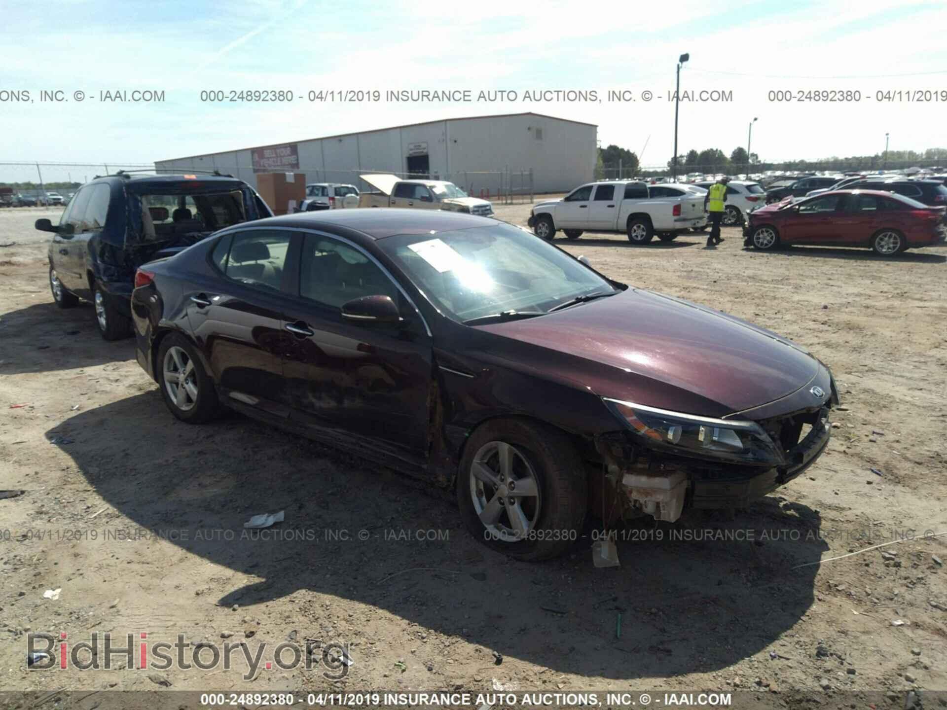 Фотография 5XXGM4A73EG297731 - KIA OPTIMA 2014