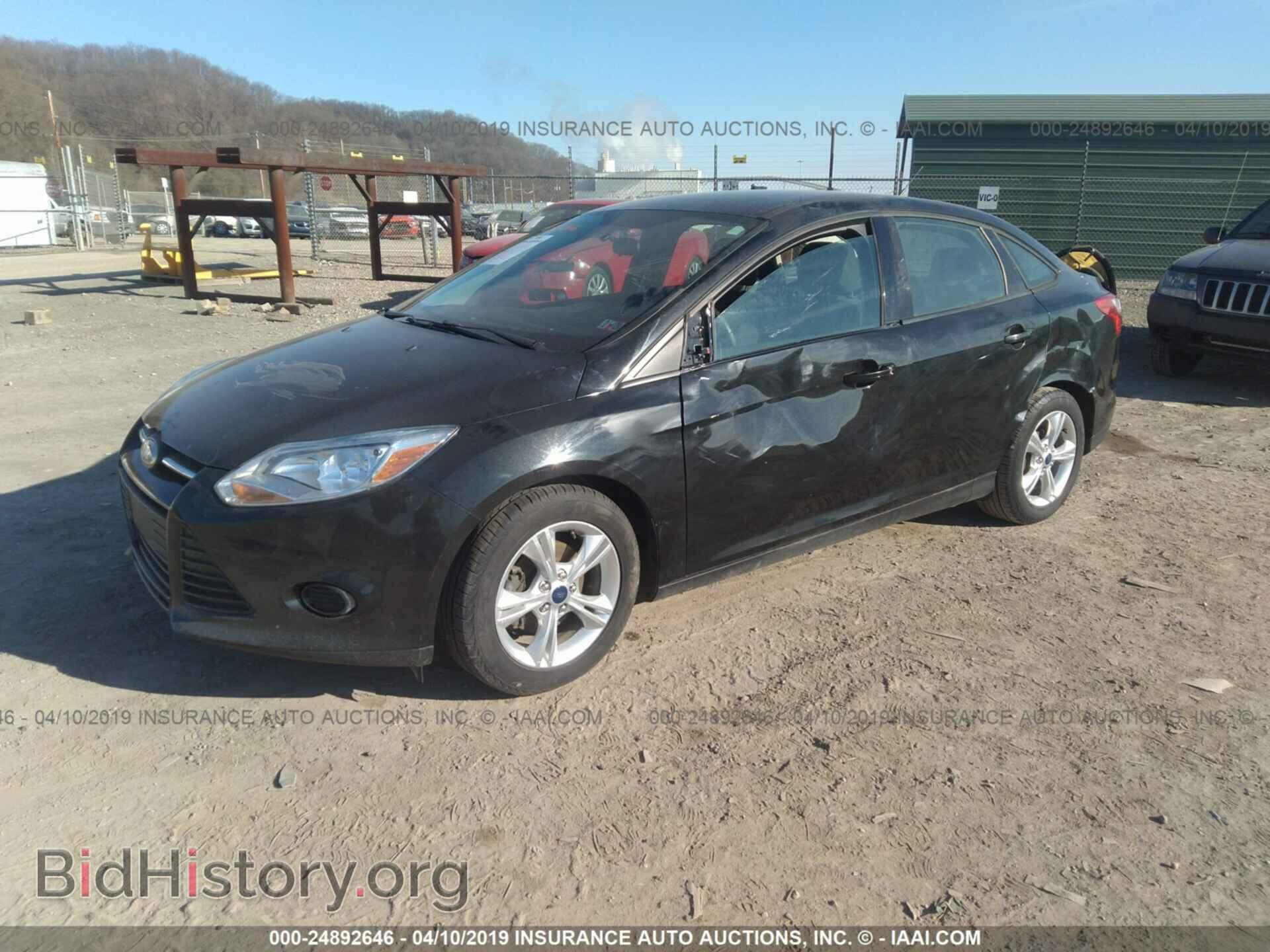 2014 FORD FOCUS - VIN: 1FADP3F28EL322548 - Фото 2