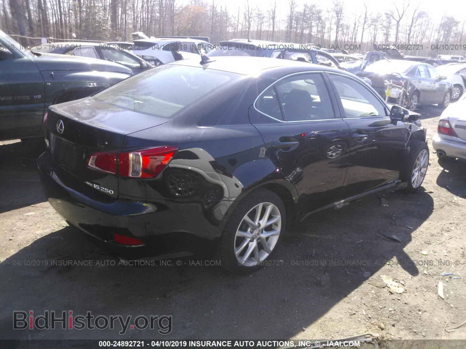 2012 LEXUS IS - VIN: JTHCF5C27C5053774 - Фото 4