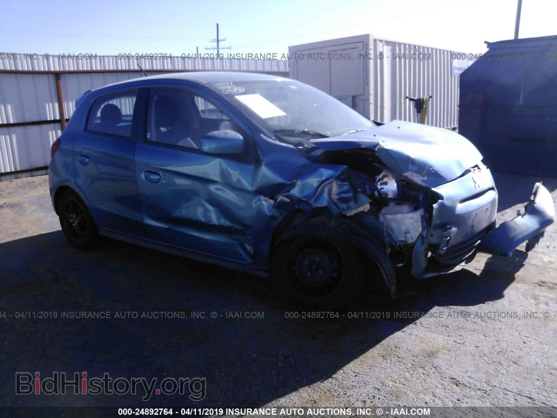 Фотография ML32A3HJ8FH041672 - MITSUBISHI MIRAGE 2015