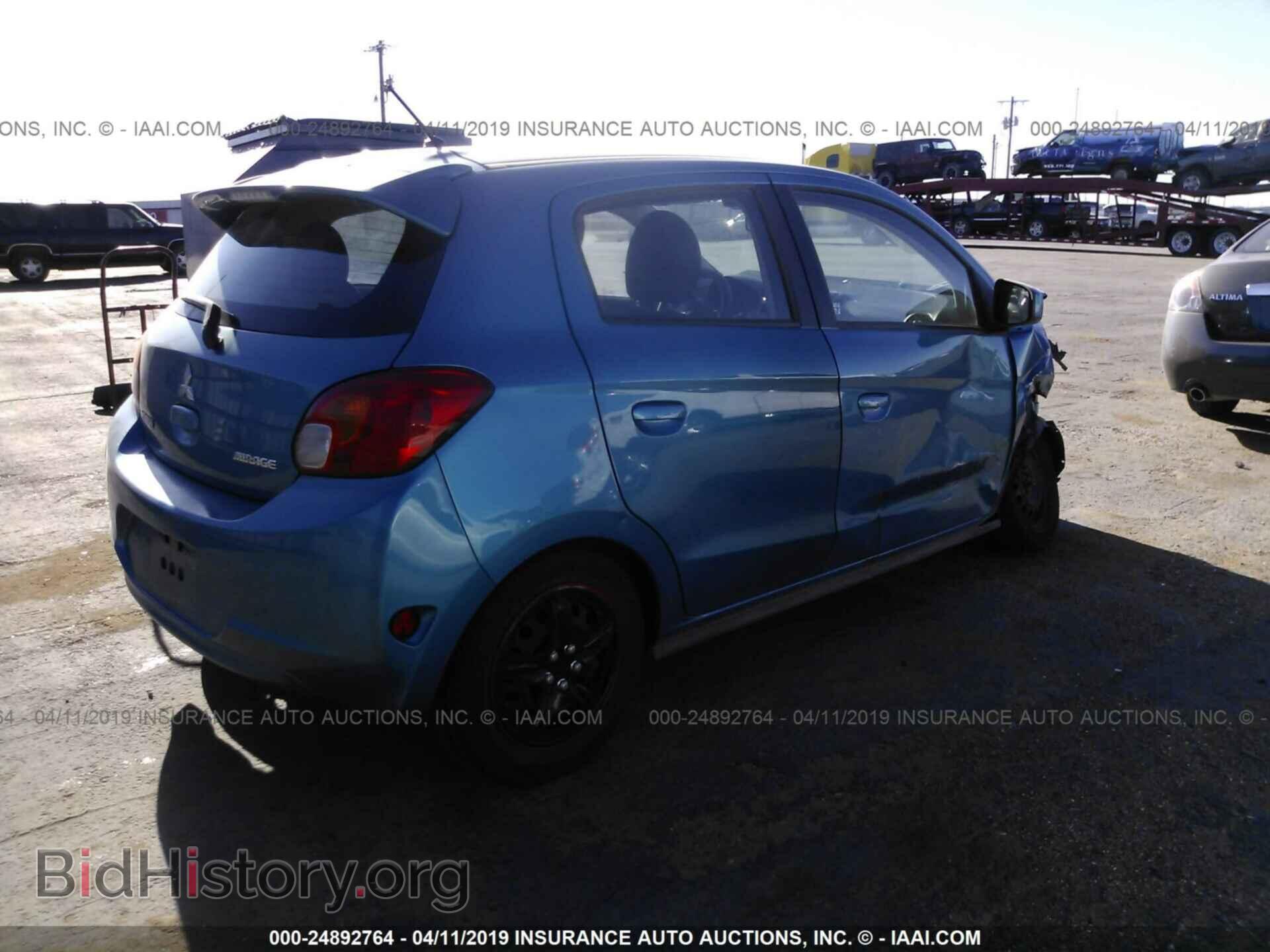 2015 MITSUBISHI MIRAGE - VIN: ML32A3HJ8FH041672 - Фото 4