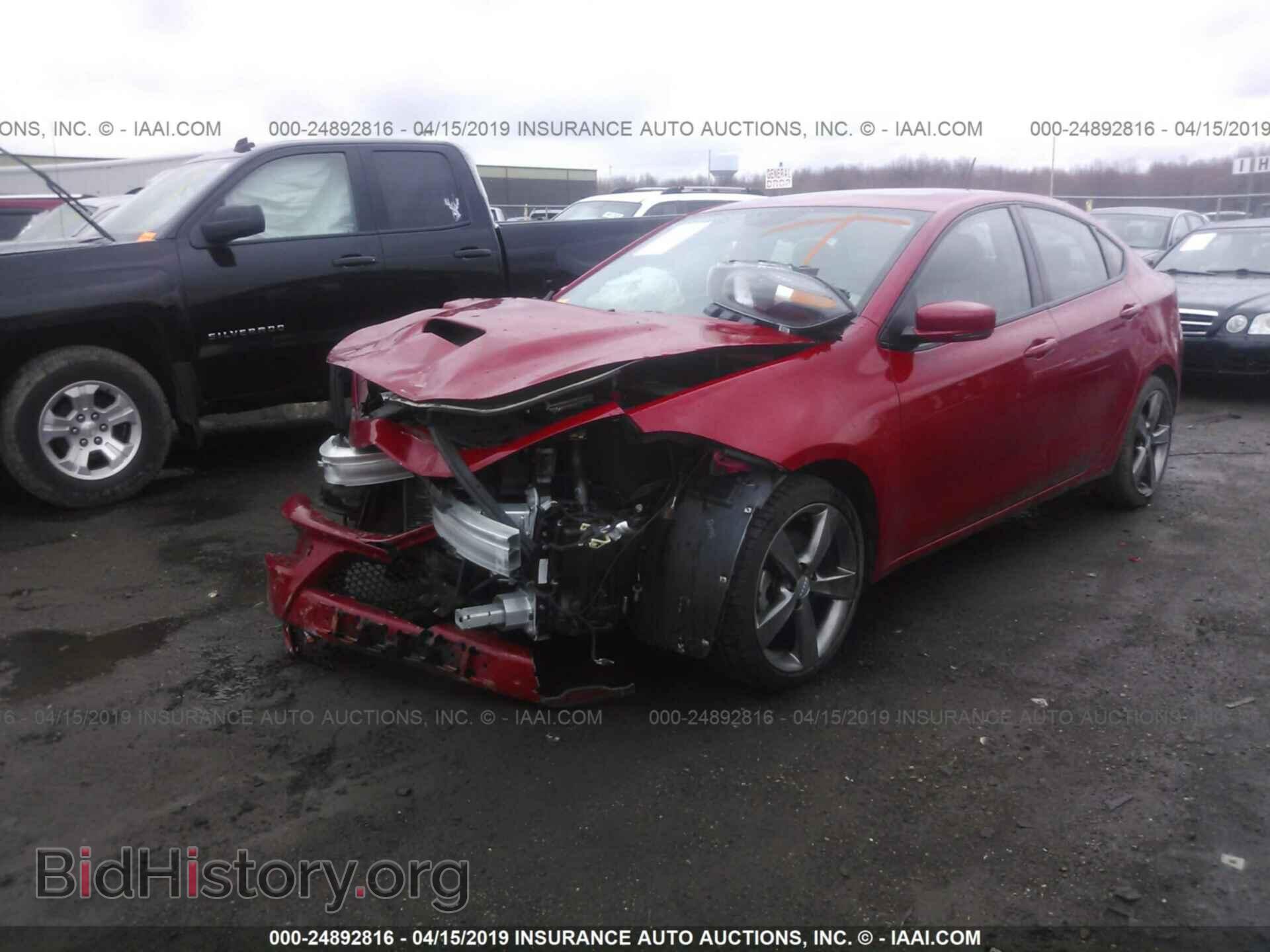 2016 DODGE DART - VIN: 1C3CDFEB4GD607749 - Фото 2