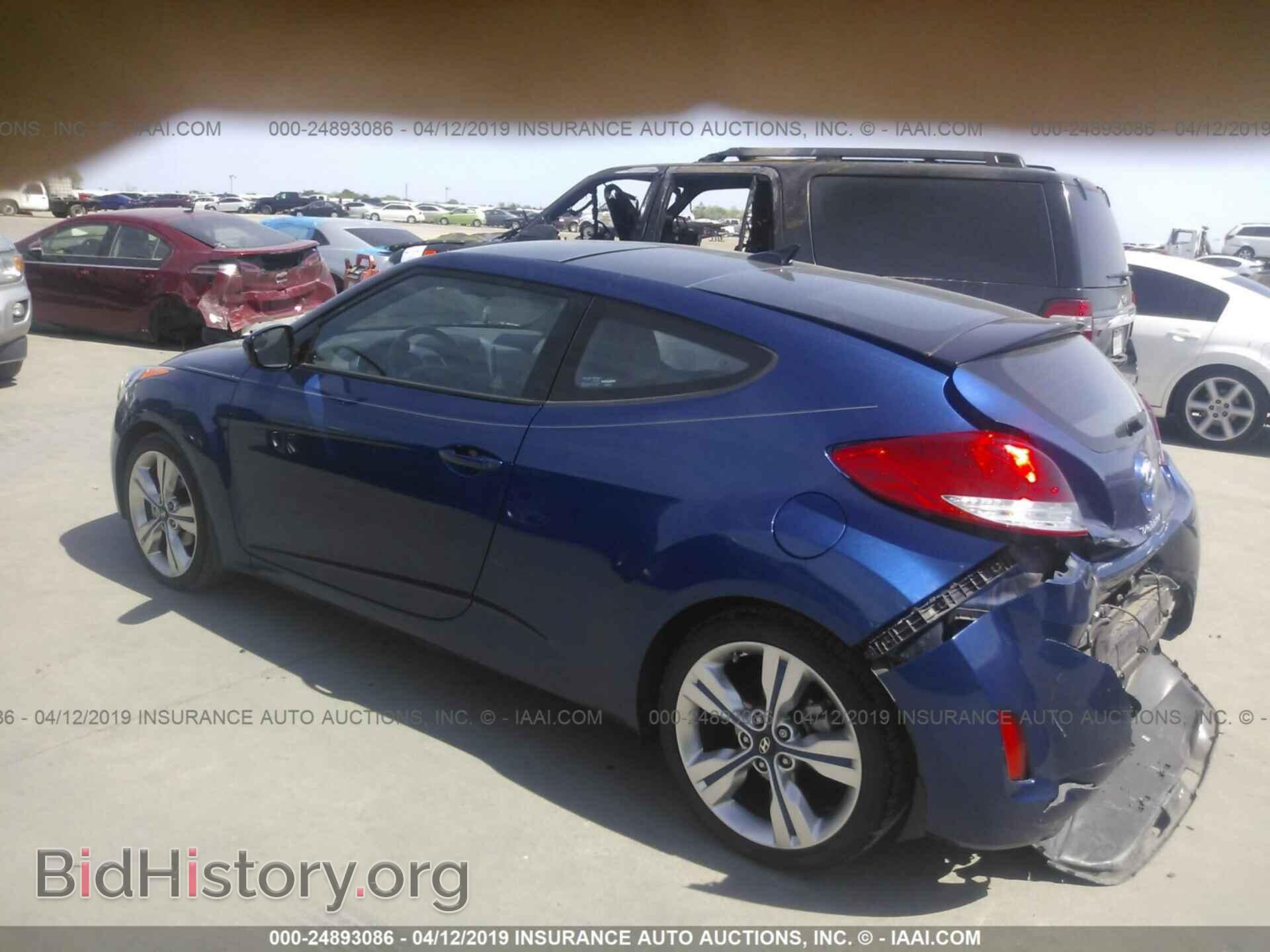 2016 HYUNDAI VELOSTER - VIN: KMHTC6AD3GU293545 - Фото 3