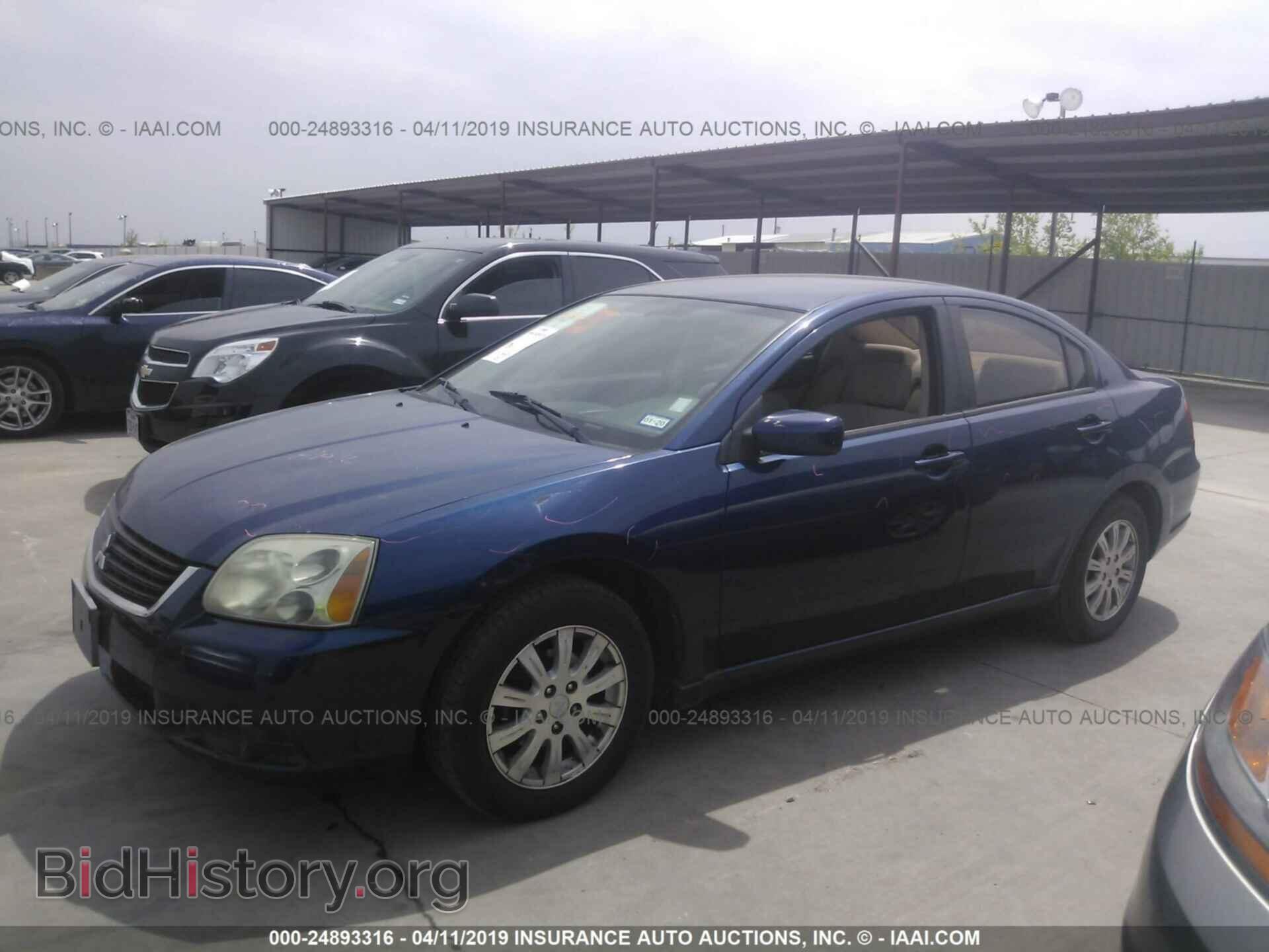 2009 MITSUBISHI GALANT - VIN: 4A3AB36F29E025152 - Фото 2