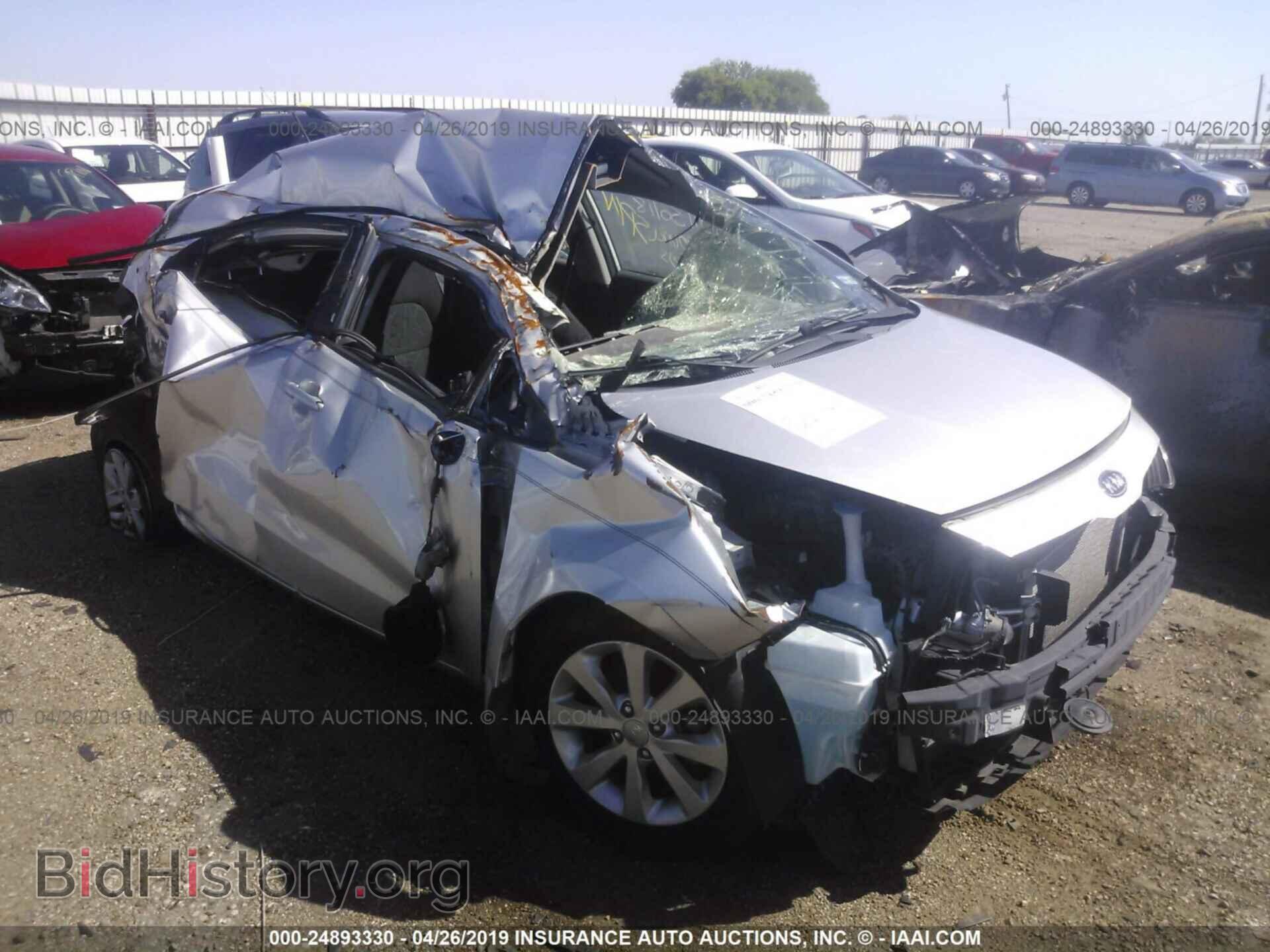 Photo KNADN5A38D6103272 - KIA RIO 2013