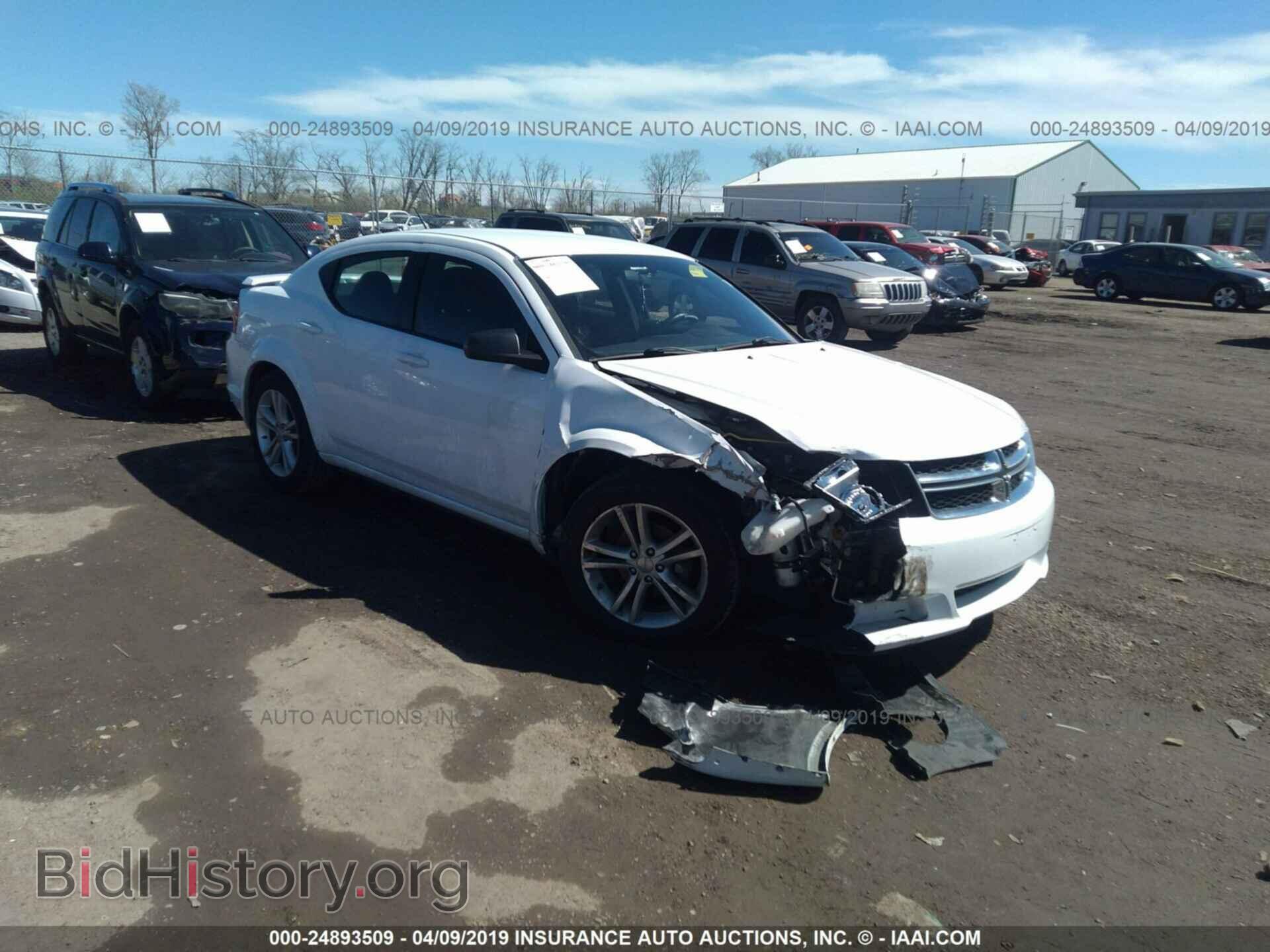 Фотография 1C3CDZAG6CN314801 - DODGE AVENGER 2012