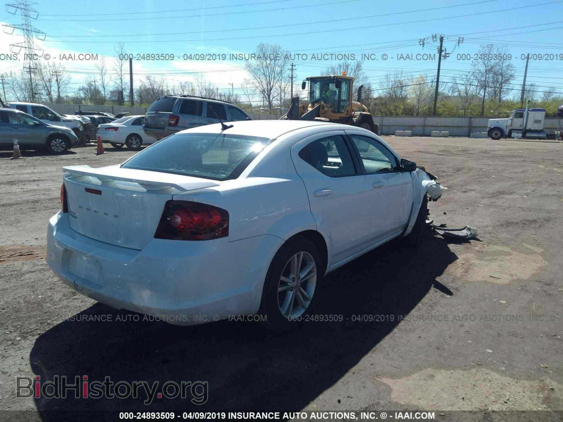 2012 DODGE AVENGER - VIN: 1C3CDZAG6CN314801 - Фото 4