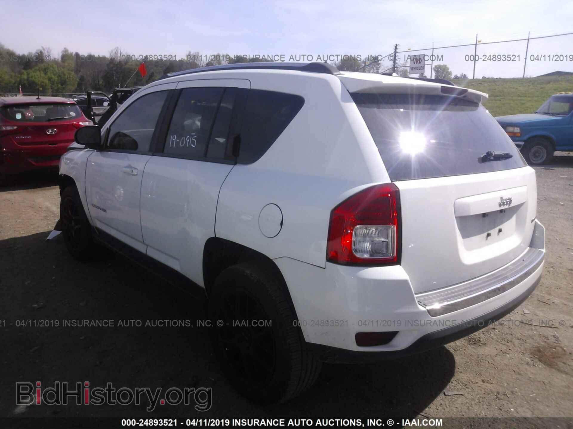 2012 JEEP COMPASS - VIN: 1C4NJCCB5CD687250 - Фото 3