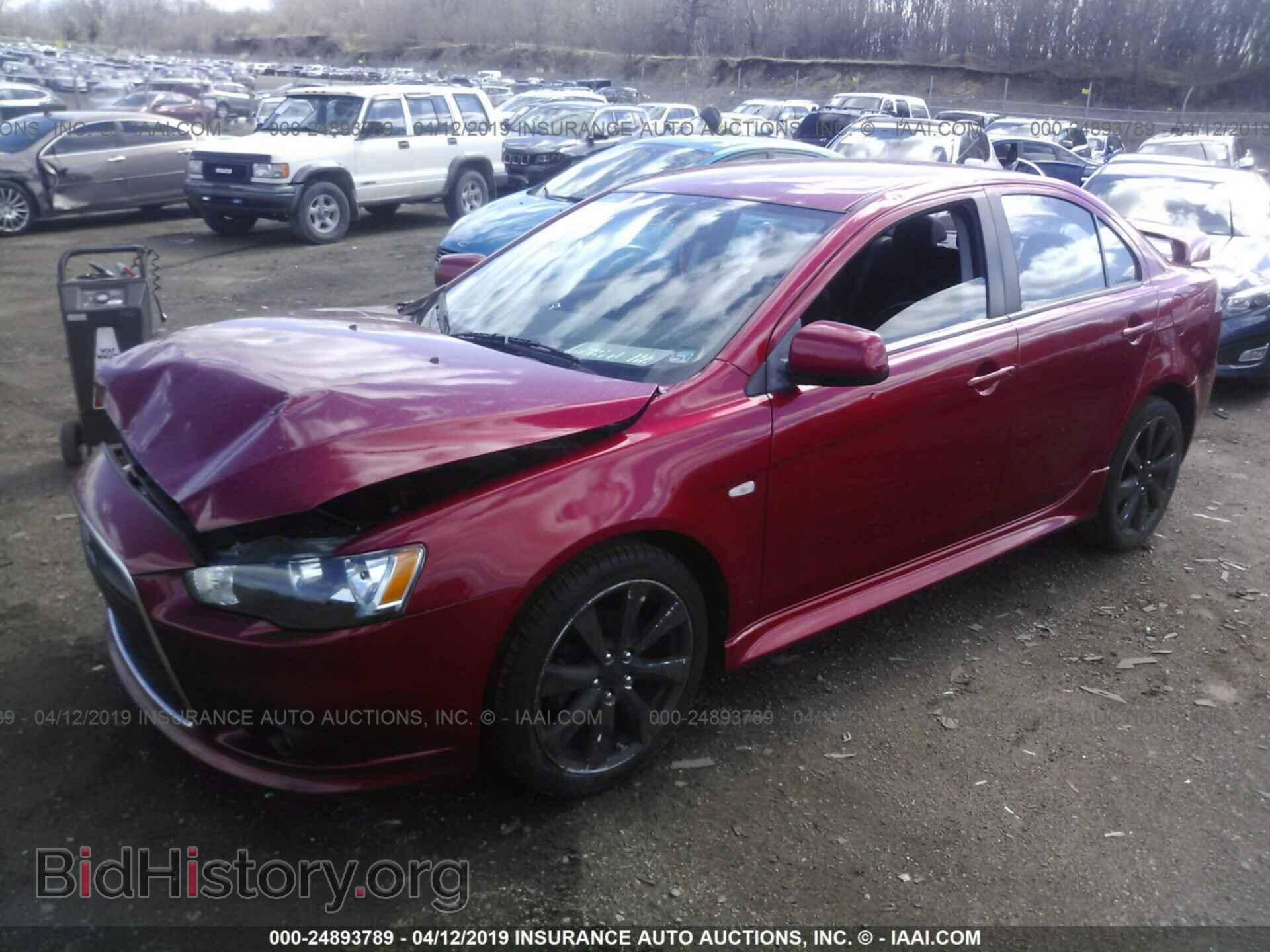 2012 MITSUBISHI LANCER - VIN: JA32U8FW1CU024746 - Фото 2