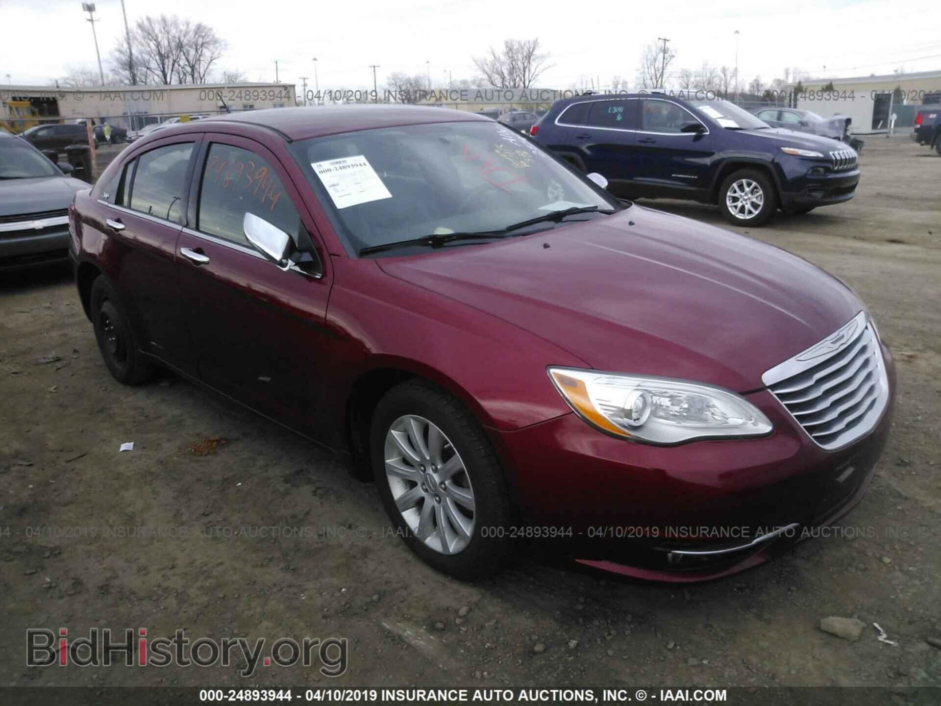 Фотография 1C3CCBCG8EN172879 - CHRYSLER 200 2014
