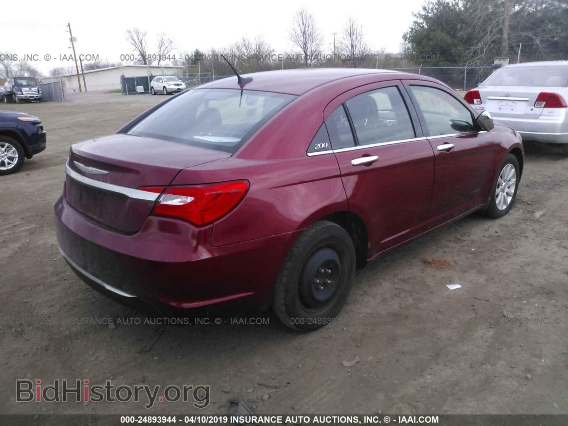 2014 CHRYSLER 200 - VIN: 1C3CCBCG8EN172879 - Фото 4