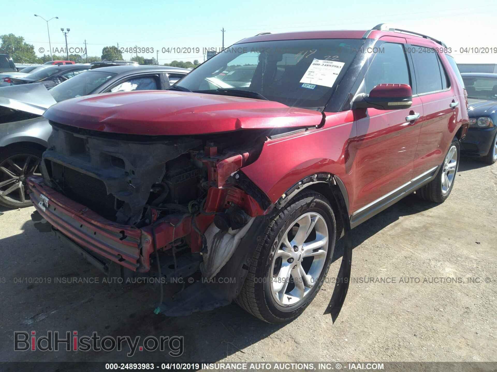 2012 FORD EXPLORER - VIN: 1FMHK7F82CGA09552 - Фото 2