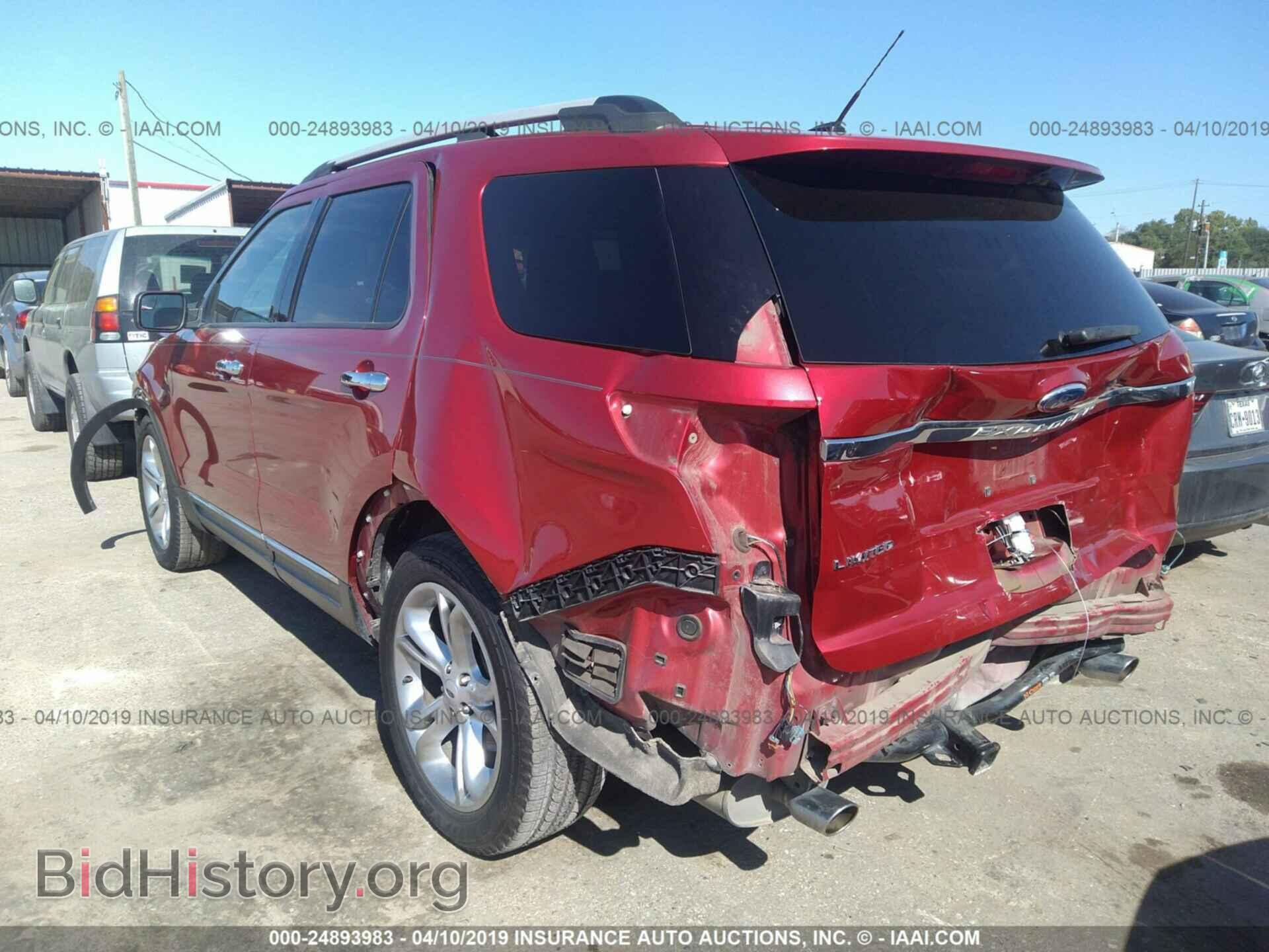 2012 FORD EXPLORER - VIN: 1FMHK7F82CGA09552 - Фото 3